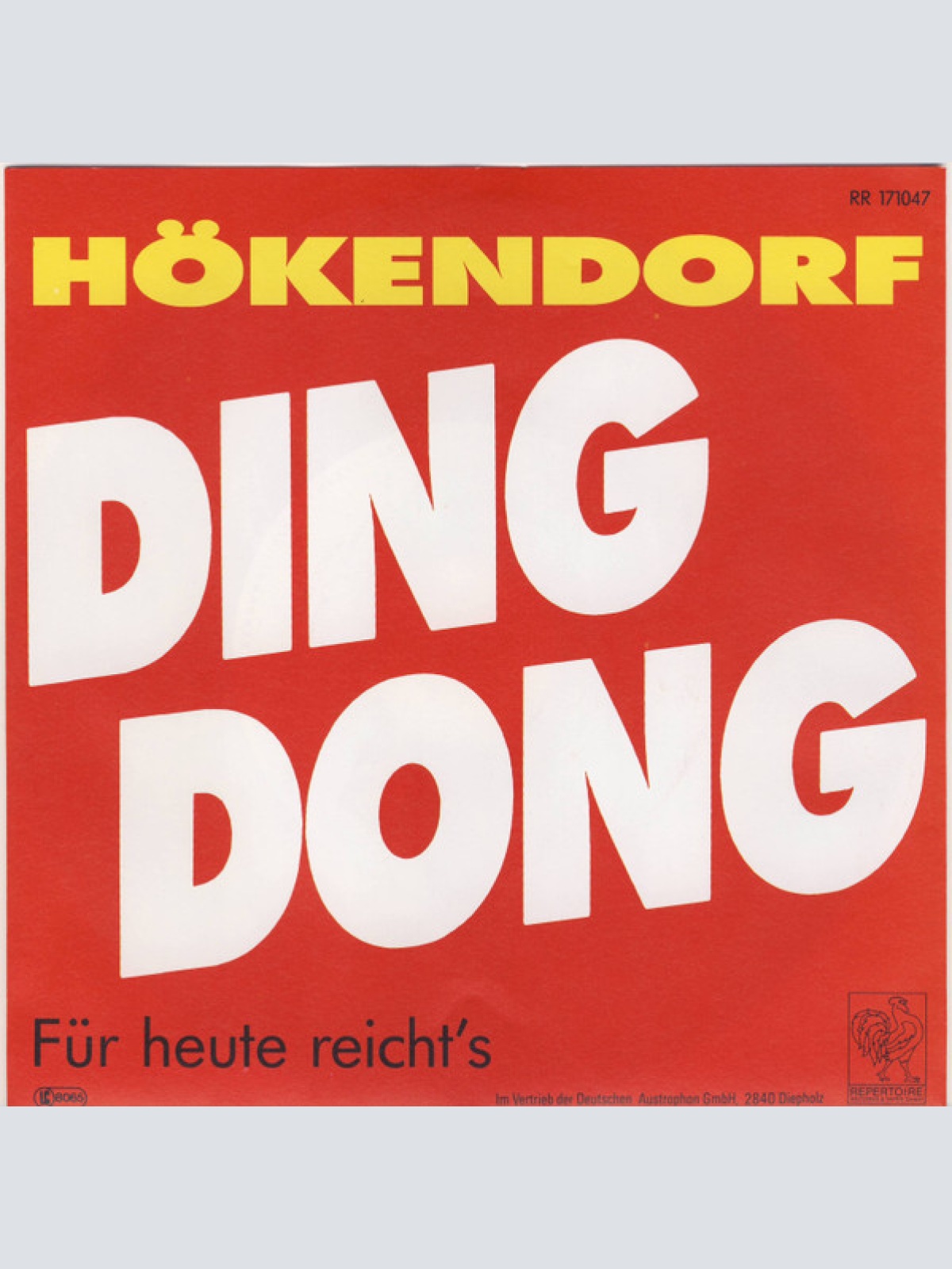Vinyl / Hökendorf* - Ding Dong