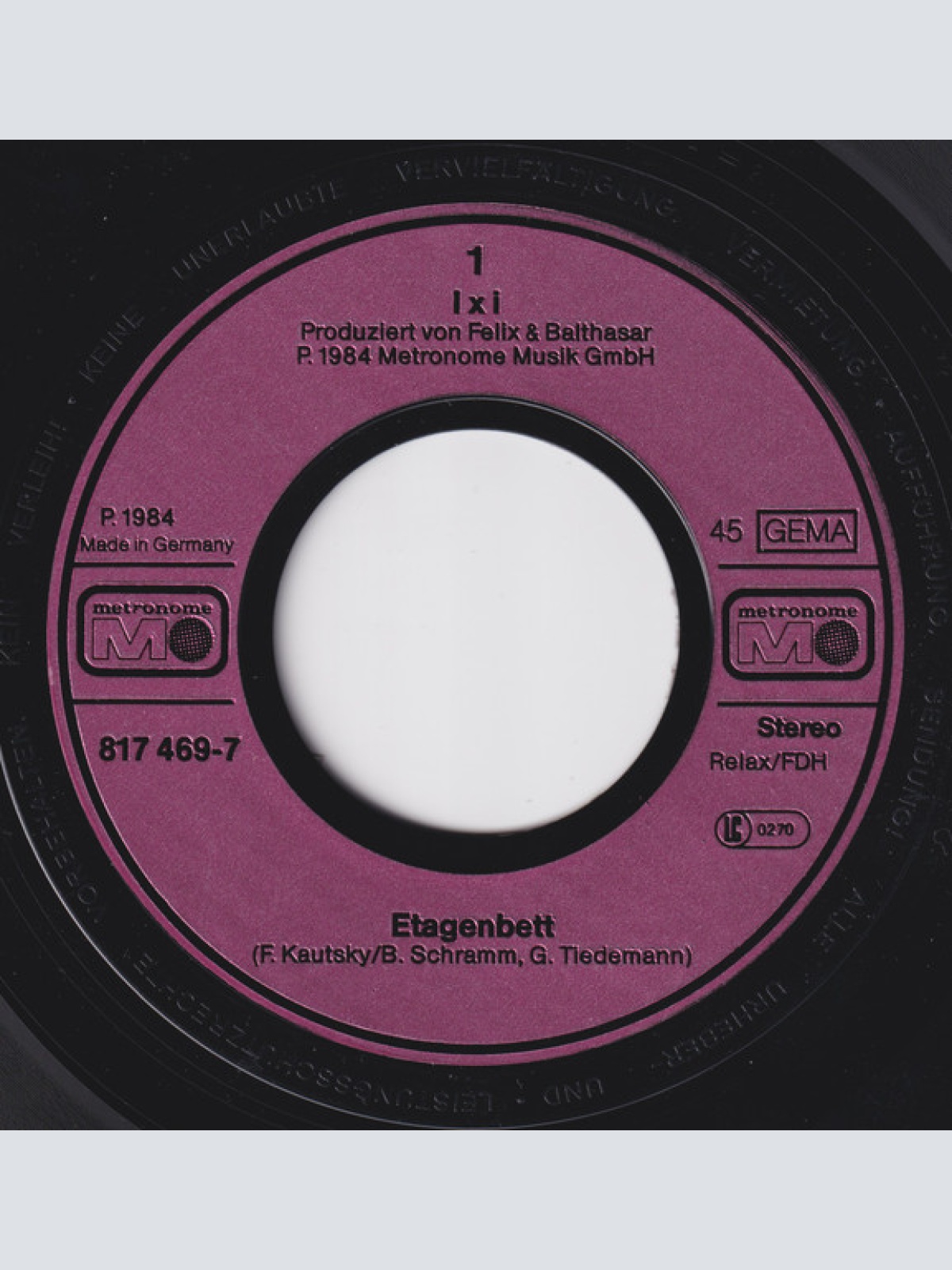 Vinyl / Ixi - Etagenbett