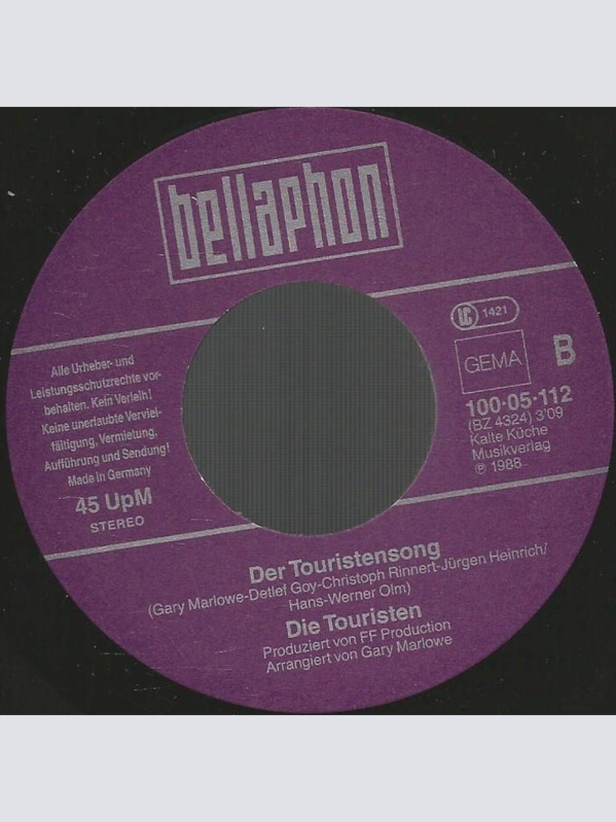 Vinyl / Die Touristen (2) - Sommer In Berlin