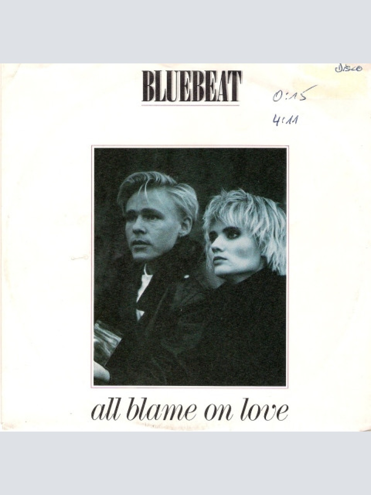 Vinyl / Bluebeat (3) - All Blame On Love