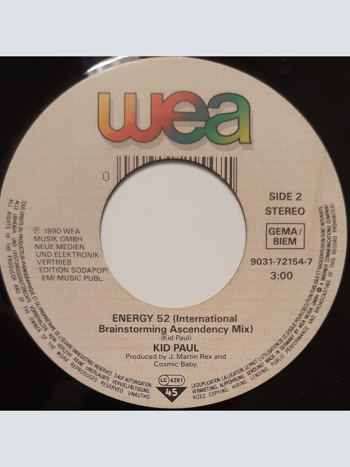 Vinyl / Kid Paul - Take Me Higher