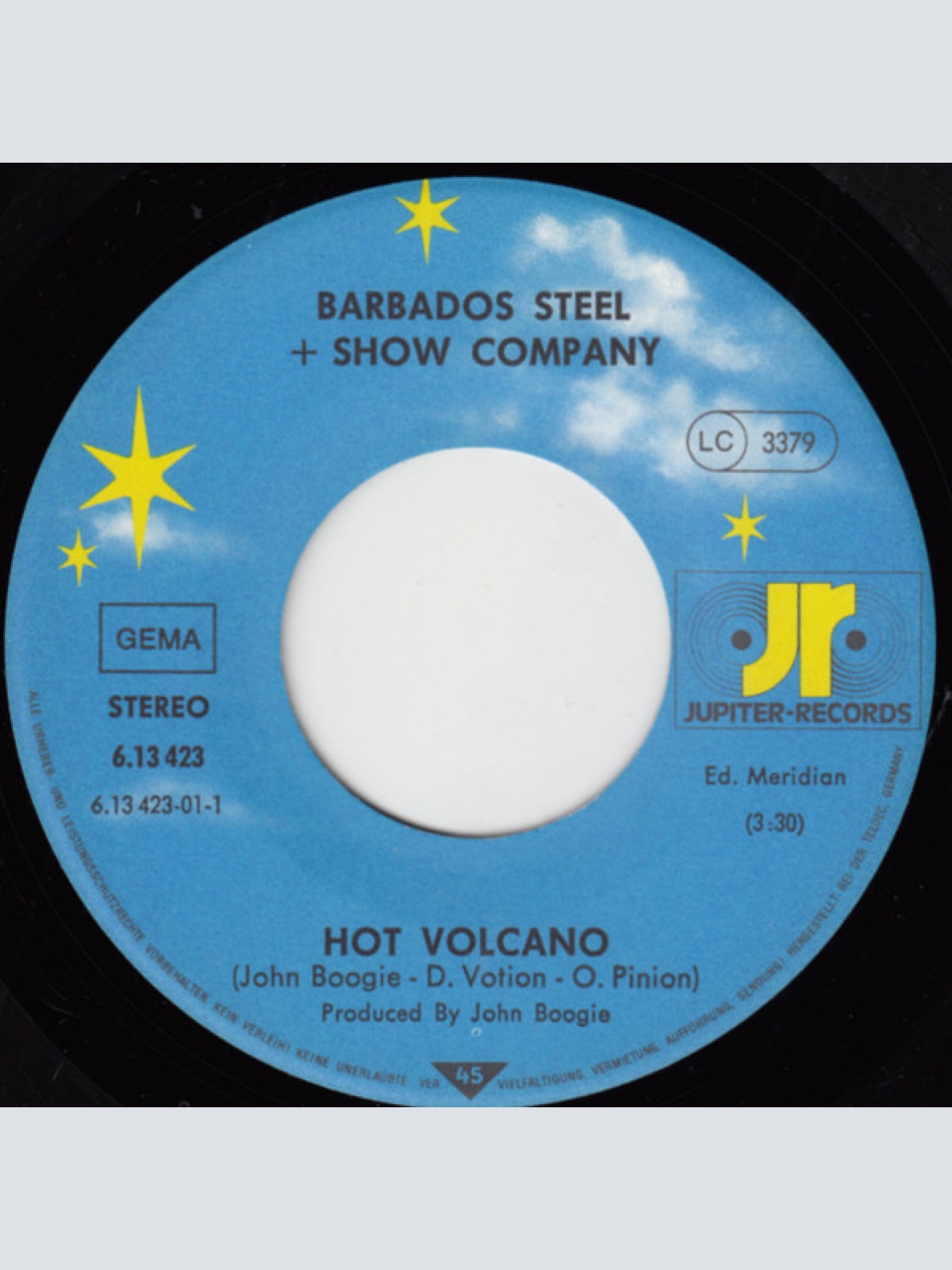 Vinyl / Barbados Steel & Show Company - Hot Volcano