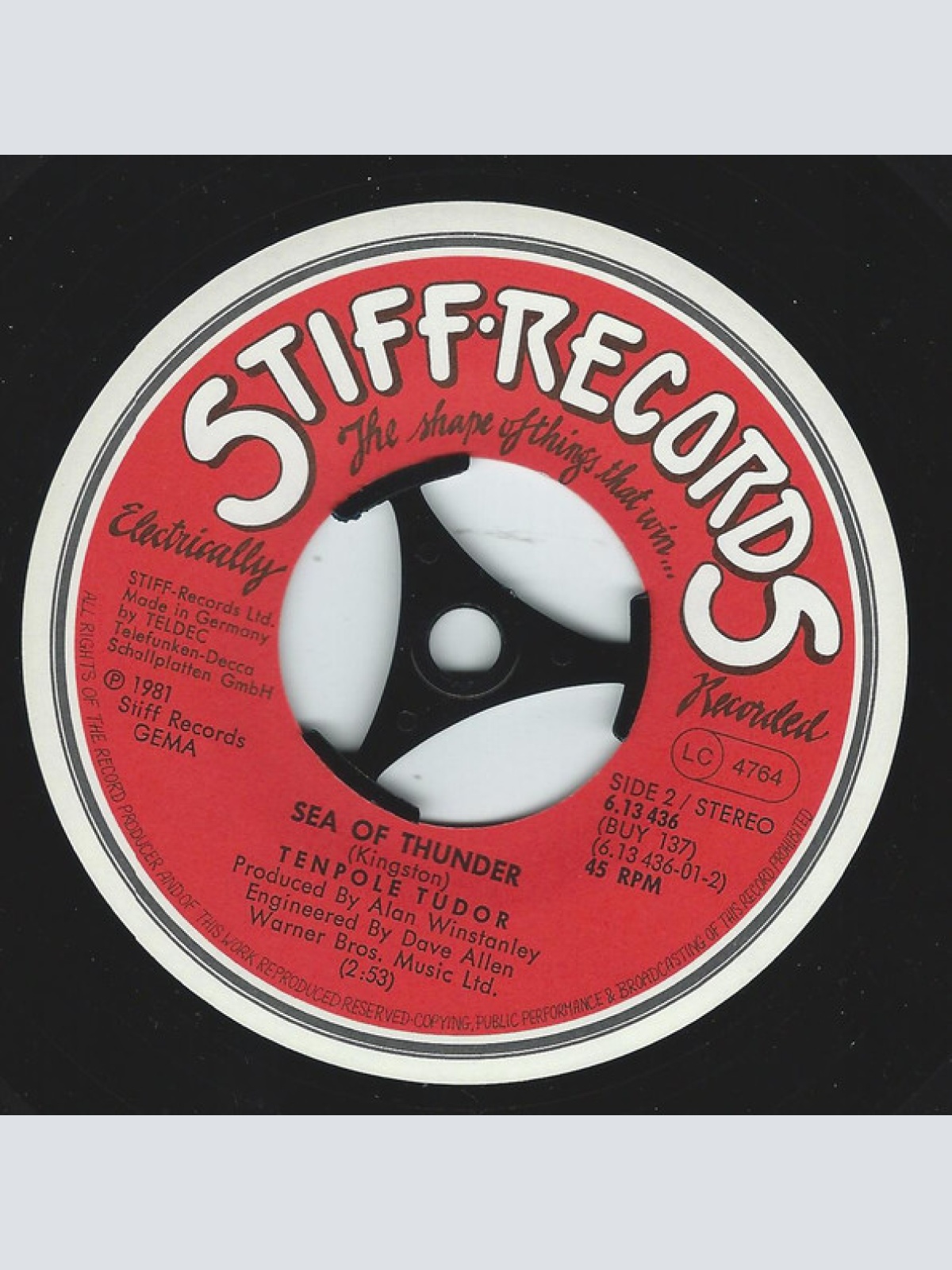 Vinyl / Tenpole Tudor - Let The Four Winds Blow