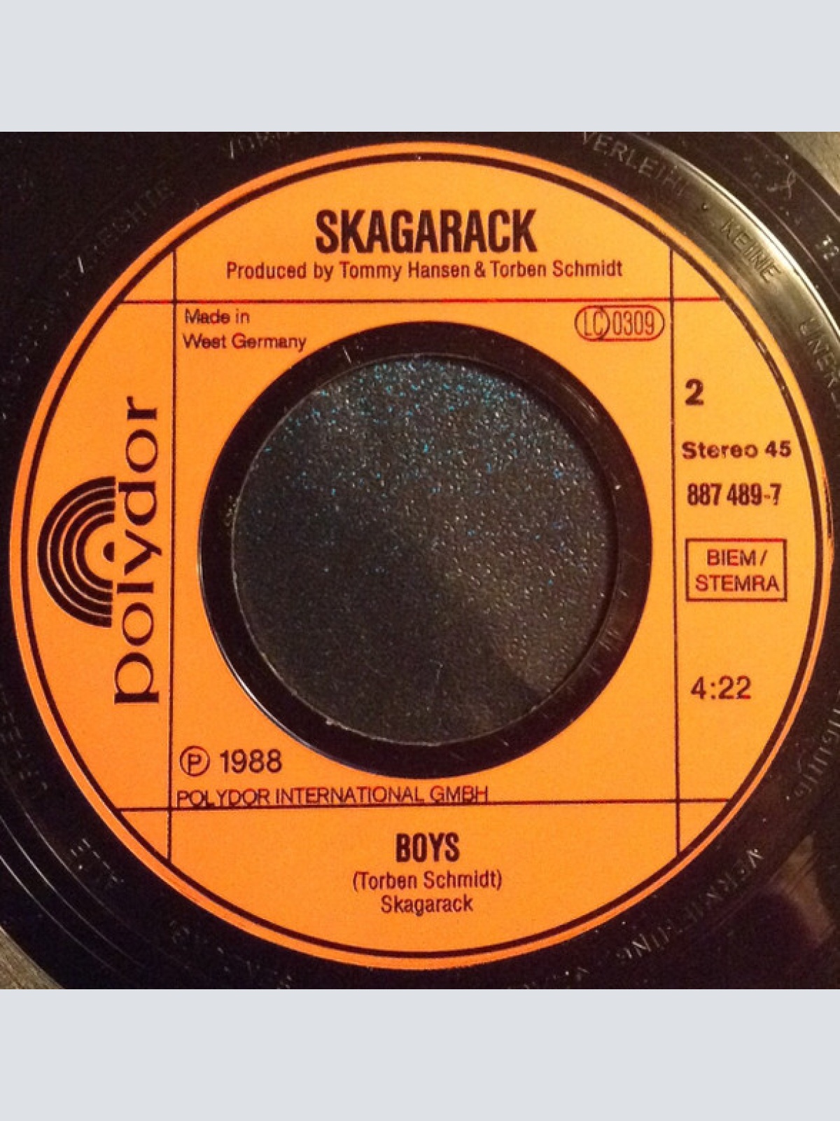 Vinyl / Skagarack - Hungry For A Game