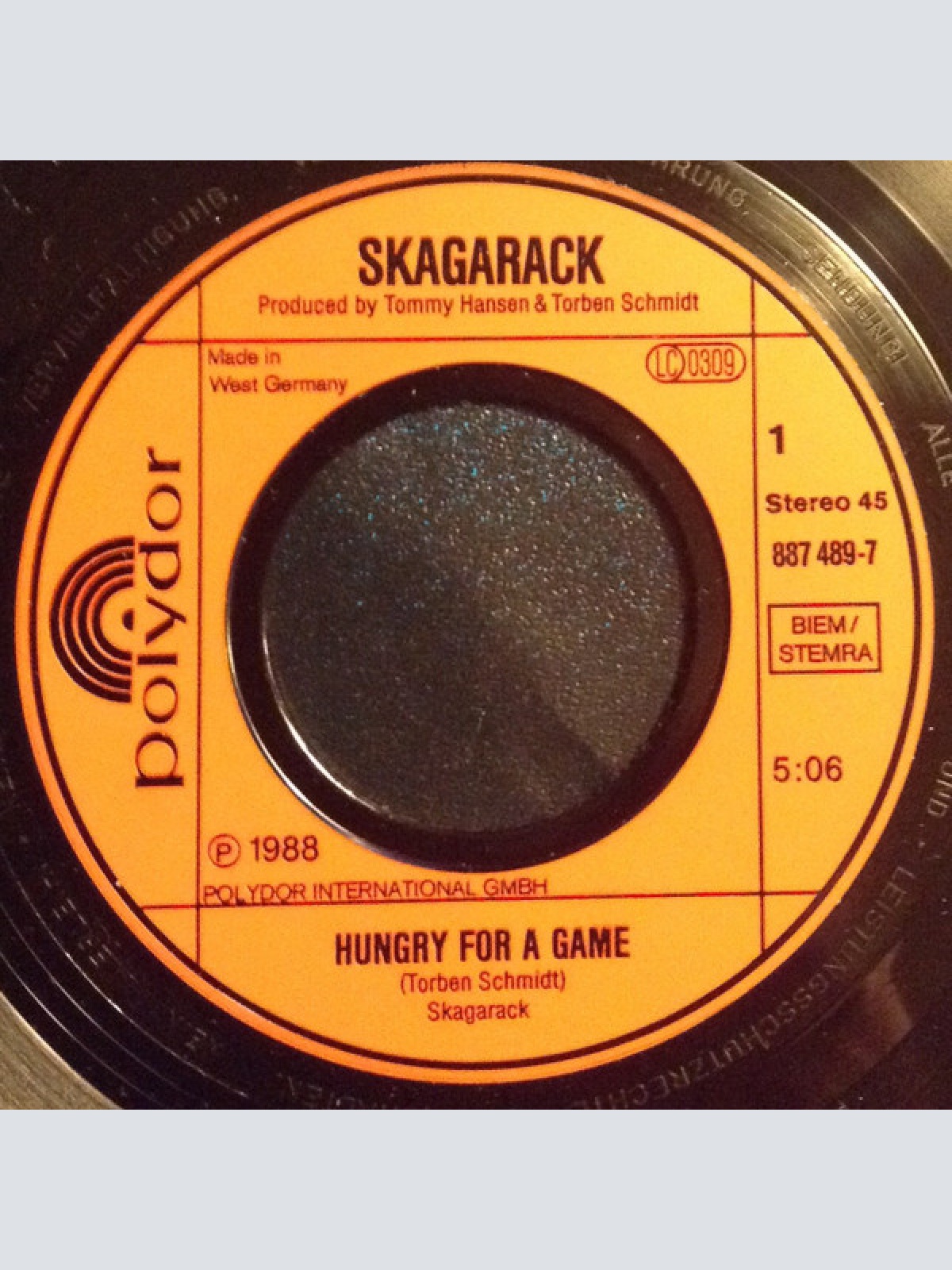 Vinyl / Skagarack - Hungry For A Game