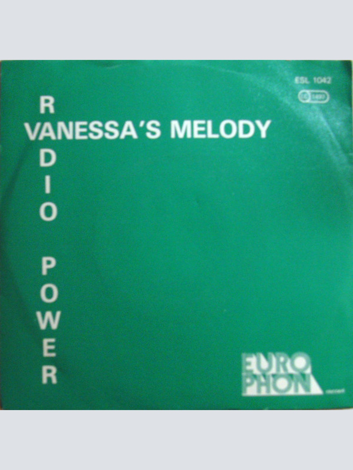 Vinyl / Frank Thomas Sound Company - Radio Power / Vanessa's Melody