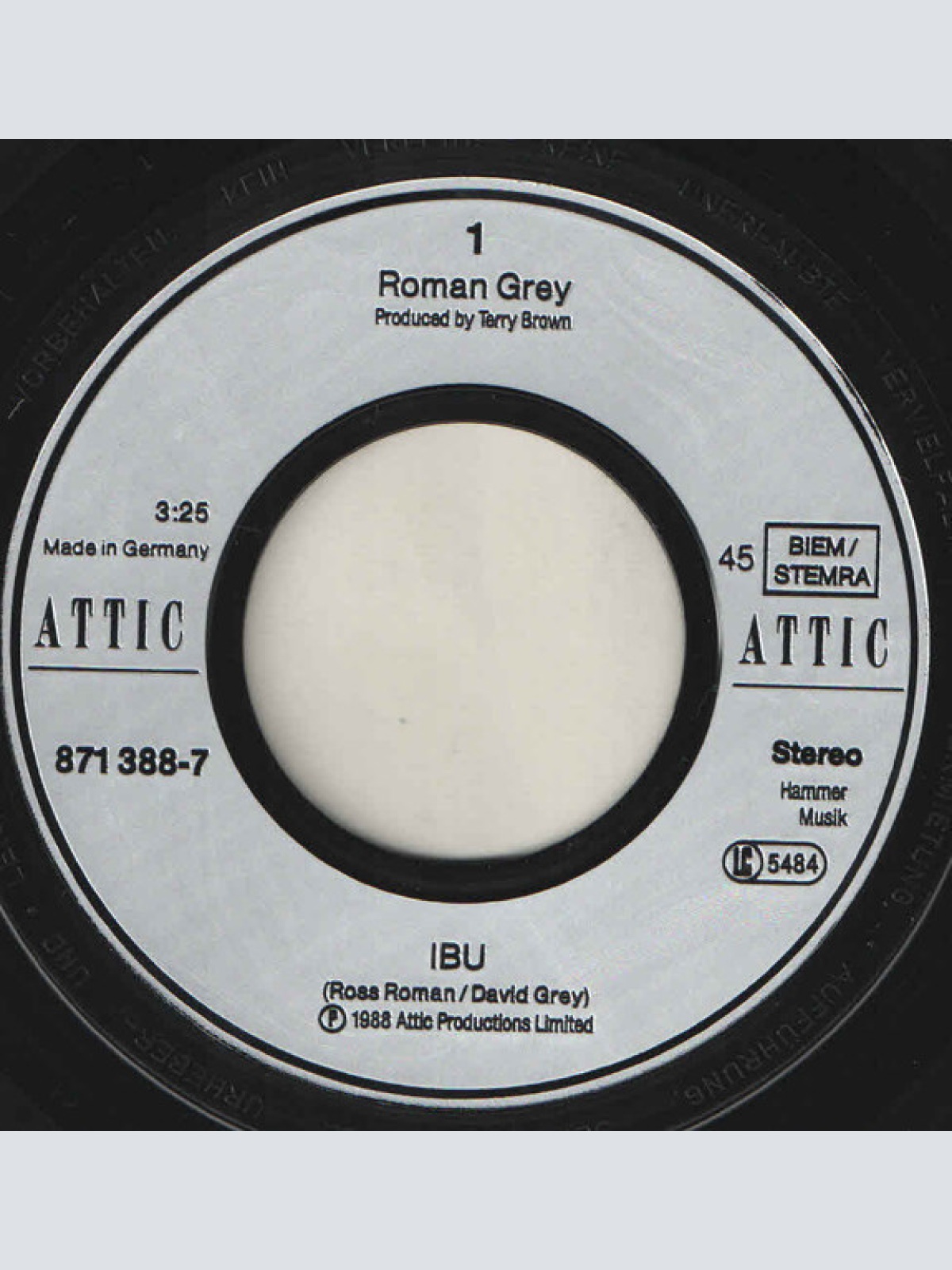 Vinyl / Roman Grey - IBU