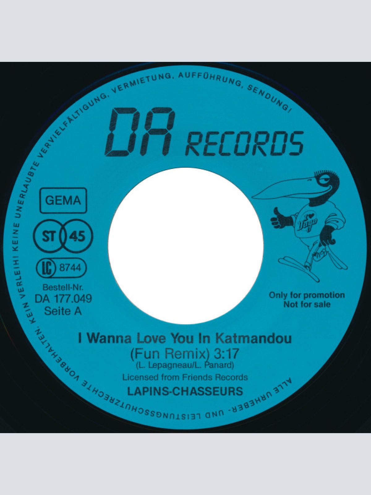 Vinyl / Lapins-Chasseurs* - I Wanna Love You In Katmandou