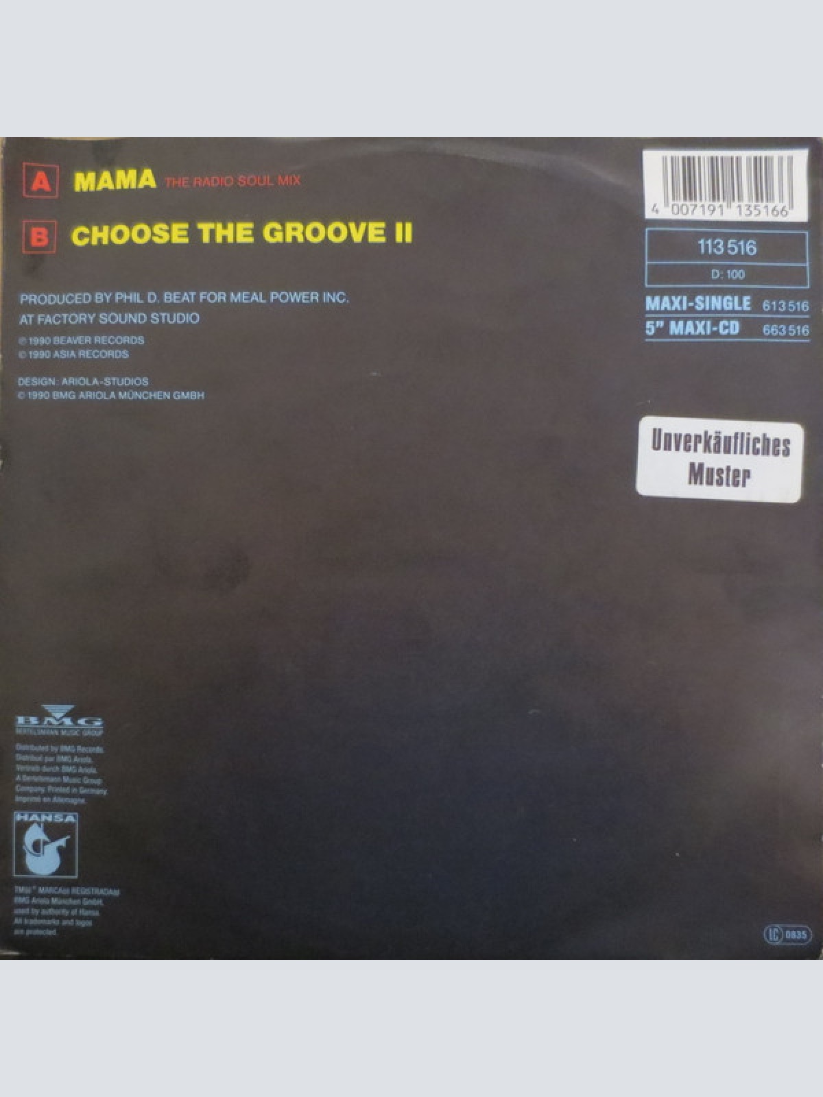 Vinyl / S. L. Line* - Mama