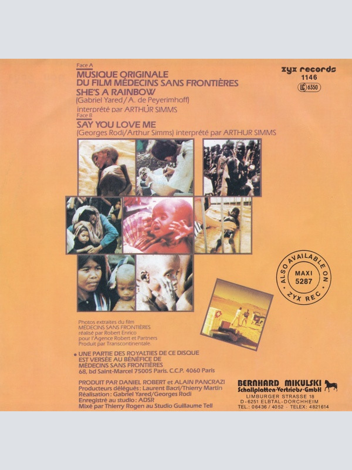 Vinyl / Arthur Simms - She's A Rainbow