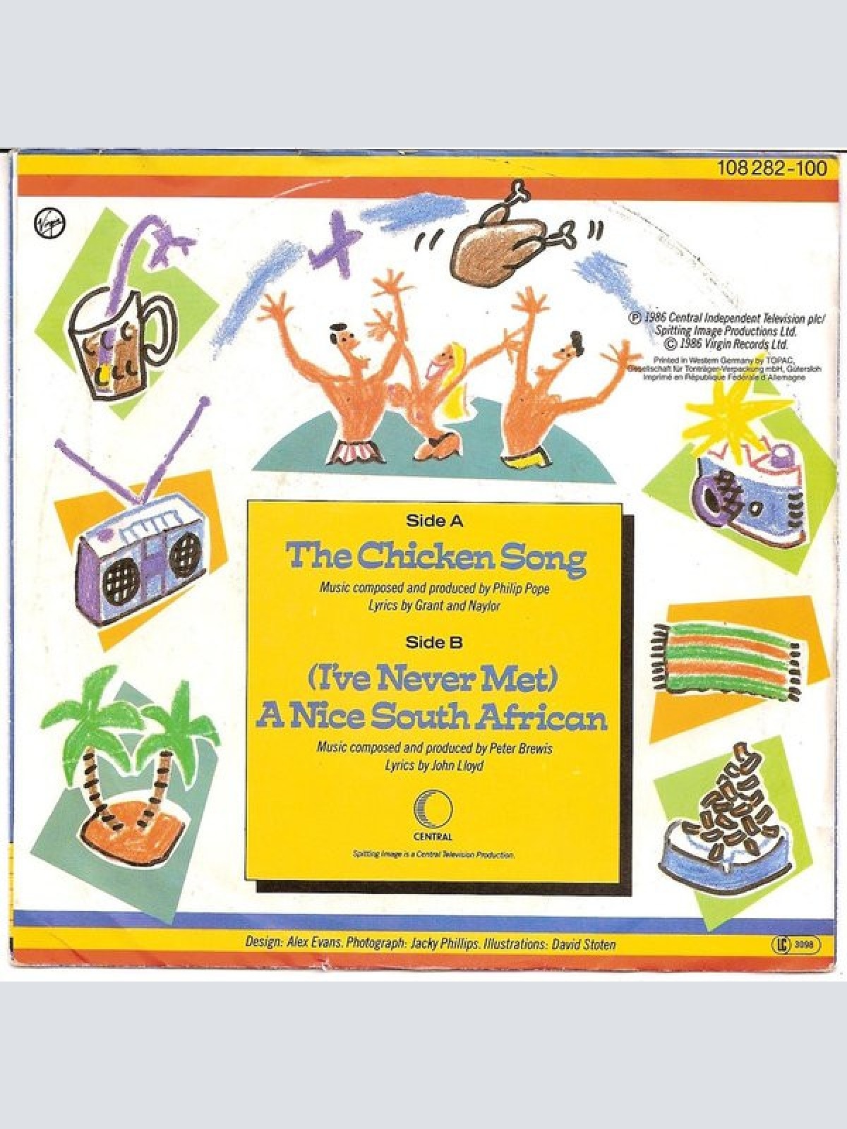 Vinyl / Spitting Image - The Chicken Song