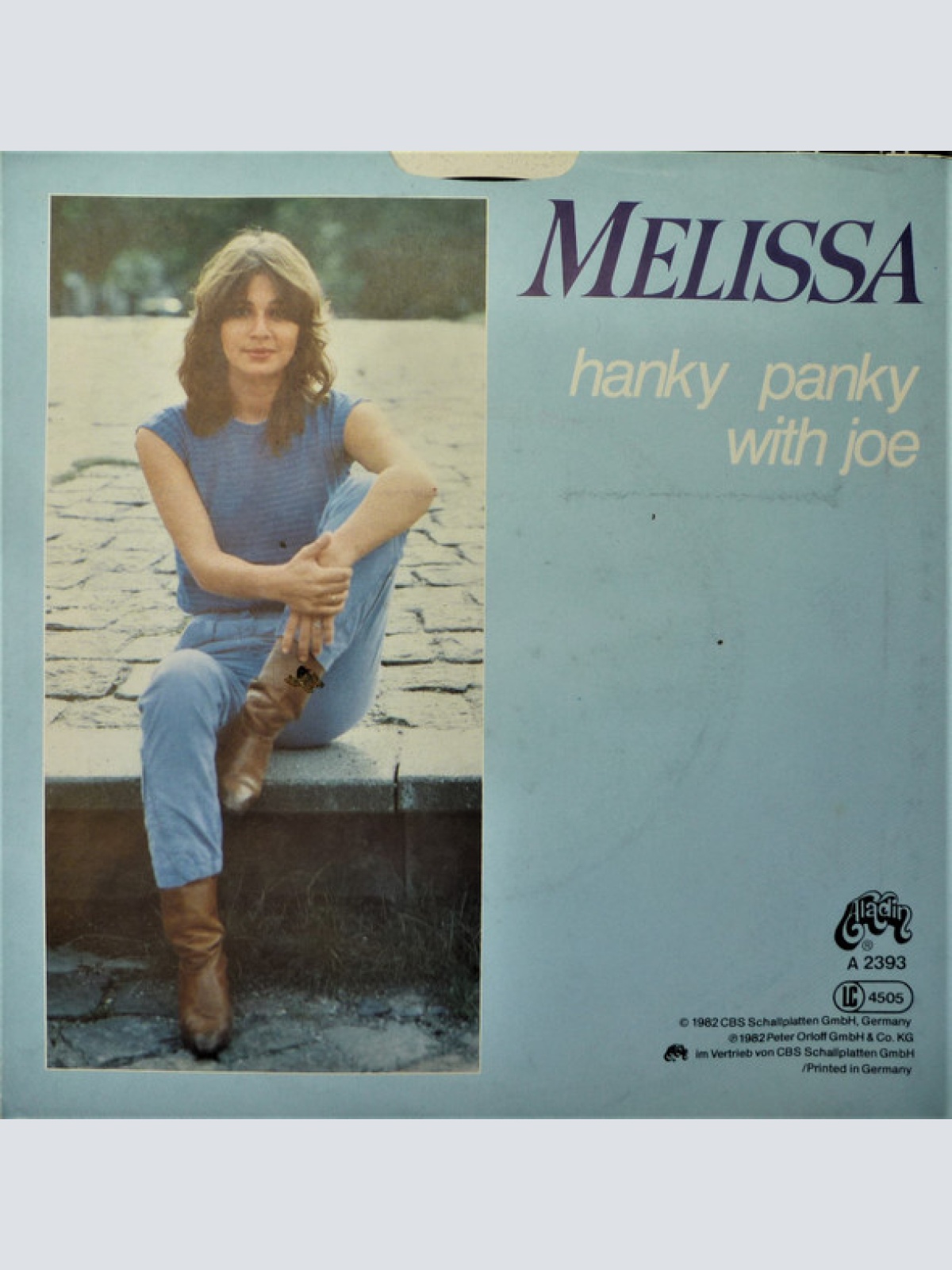 Vinyl / Melissa (10) - Hanky Panky With Joe