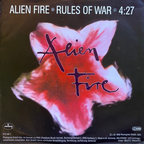 Vinyl / Alien Fire - Rules Of War / Strike A Bargain!