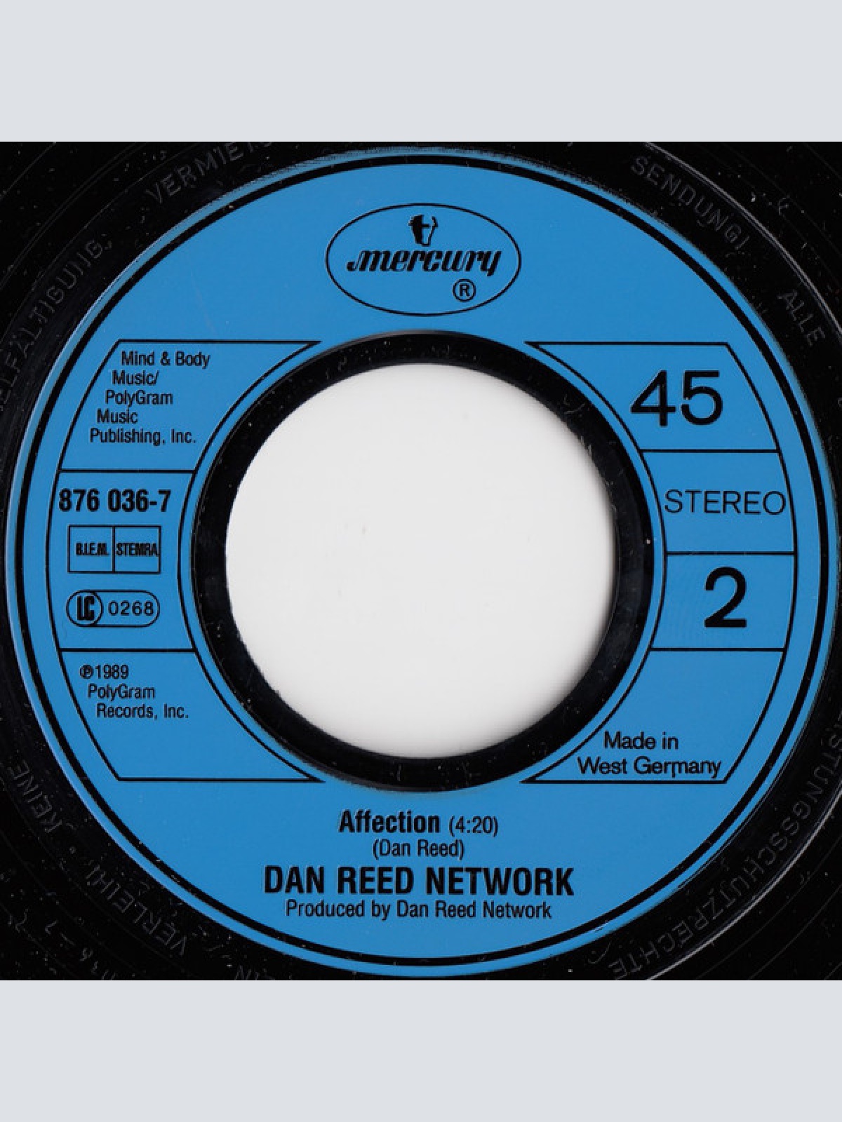 Vinyl / Dan Reed Network - Tiger In A Dress
