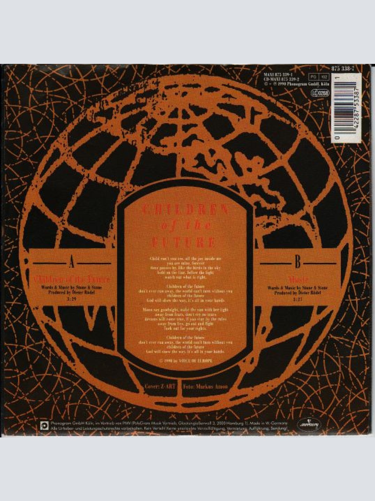 Vinyl / Mandy Winter - Children Of The Future