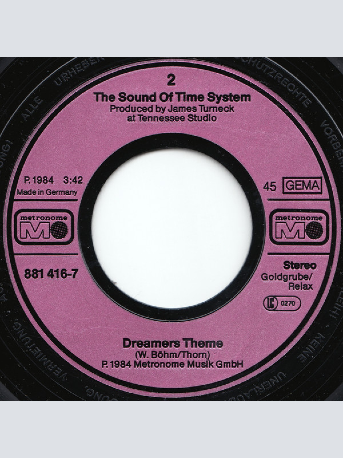 Vinyl / The Sound Of Time System - Time System