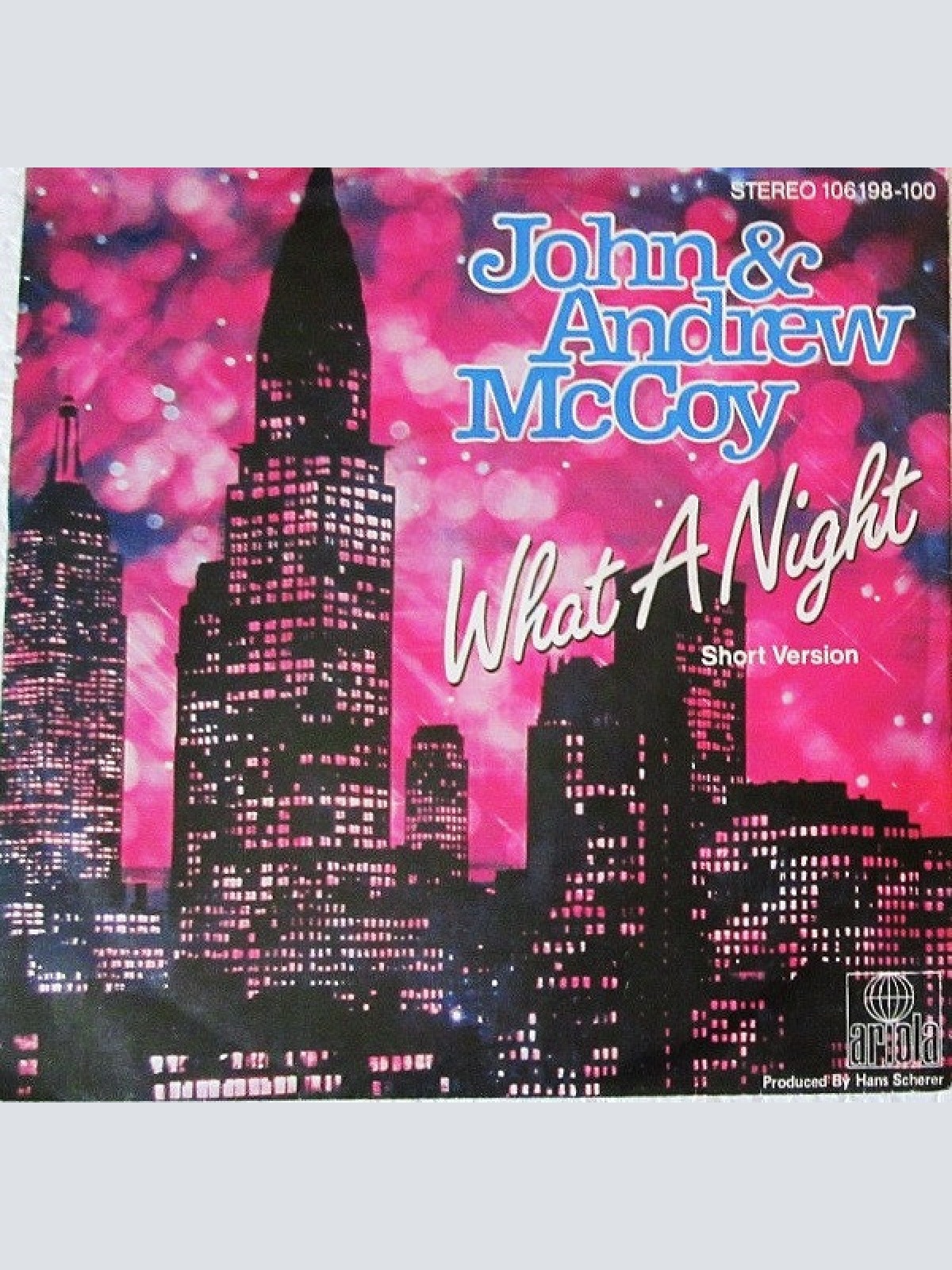 Vinyl / John & Andrew McCoy - What A Night
