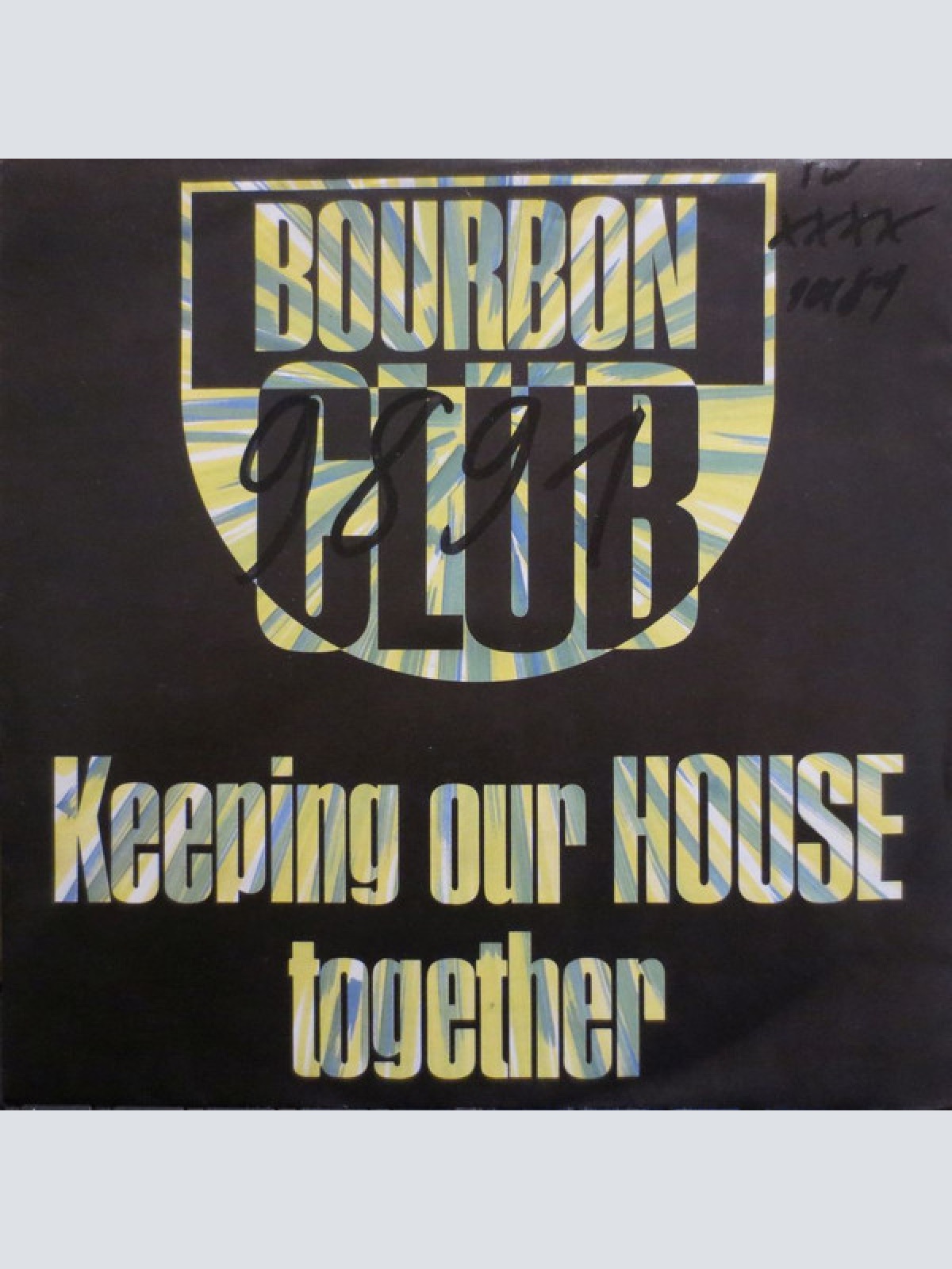 Vinyl / Bourbon Club - Keeping Our House Together