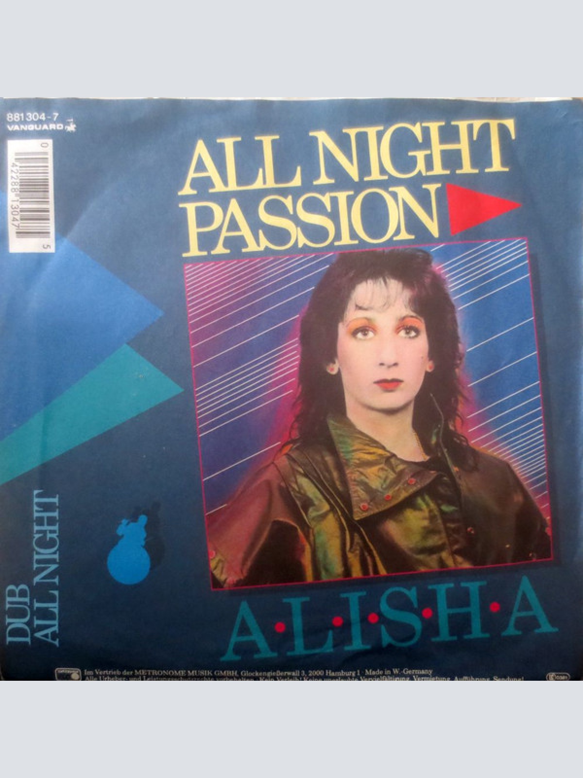 Vinyl / Alisha - All Night Passion