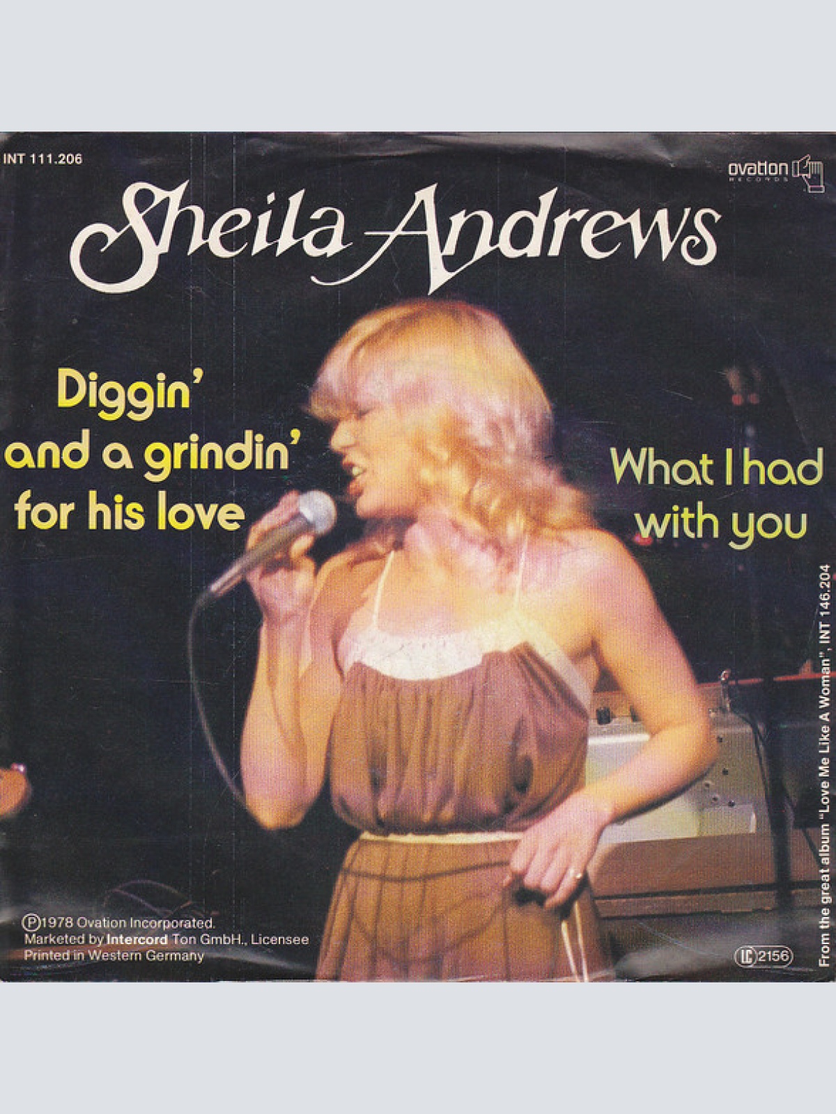 Vinyl / Sheila Andrews - Diggin' And Grindin' For His Love