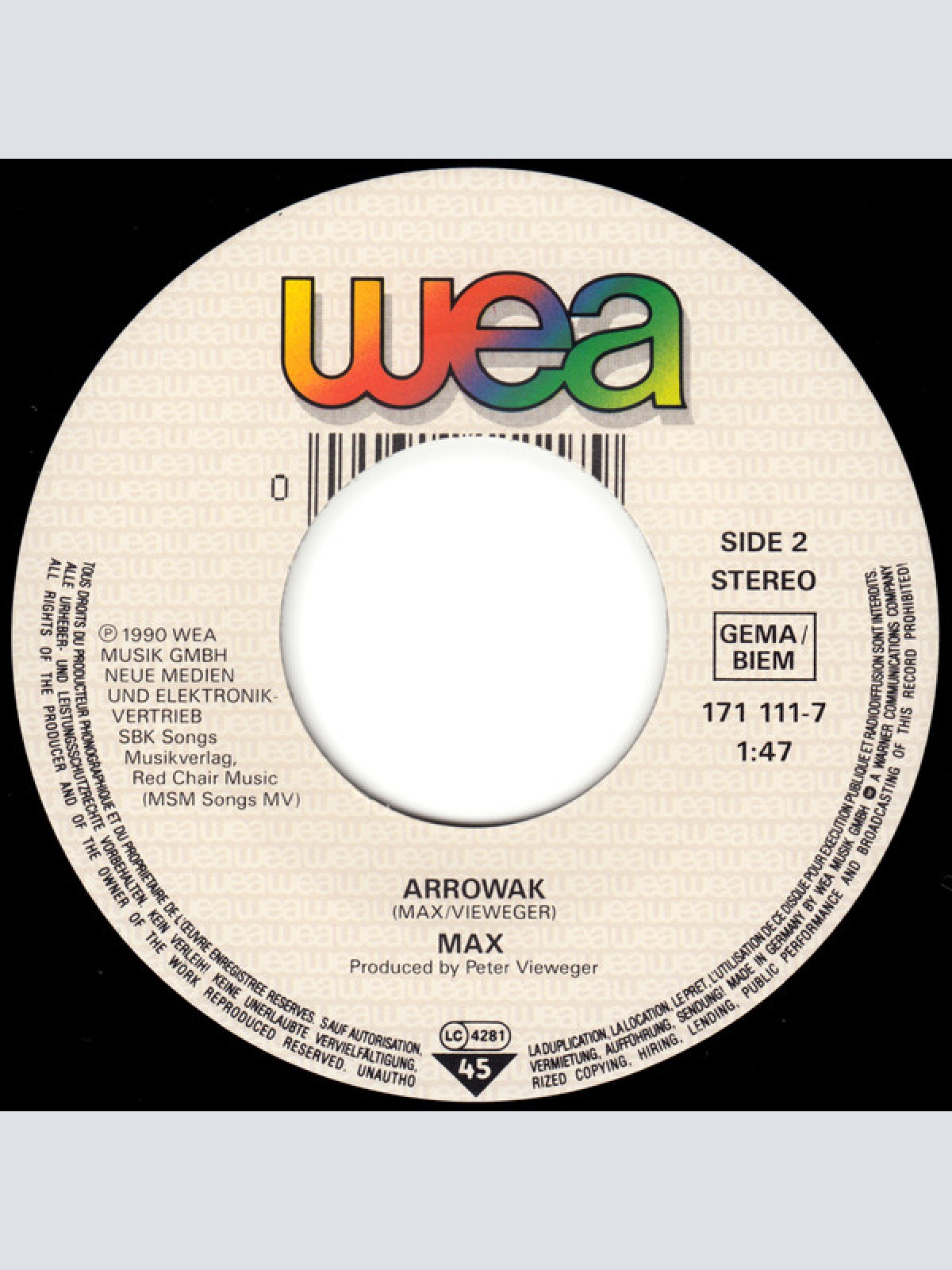 Vinyl / MAX. - Don't Move The Red Chair