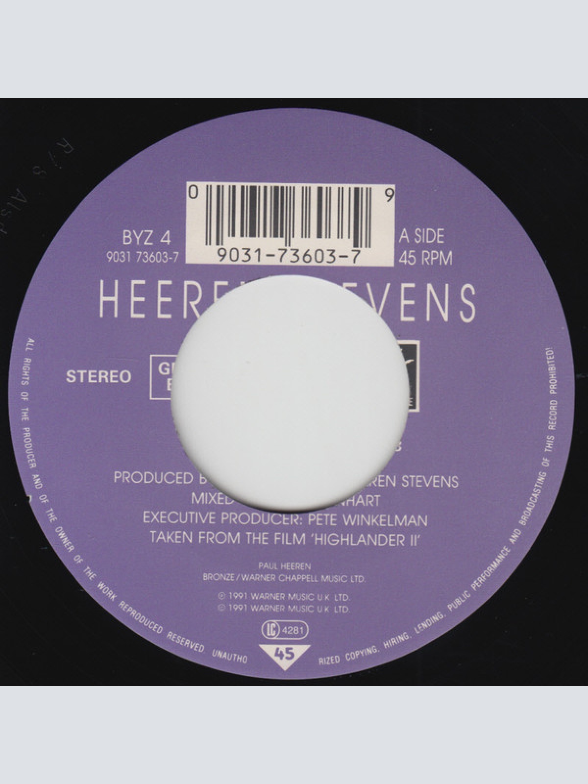Vinyl / Heeren Stevens - Trust