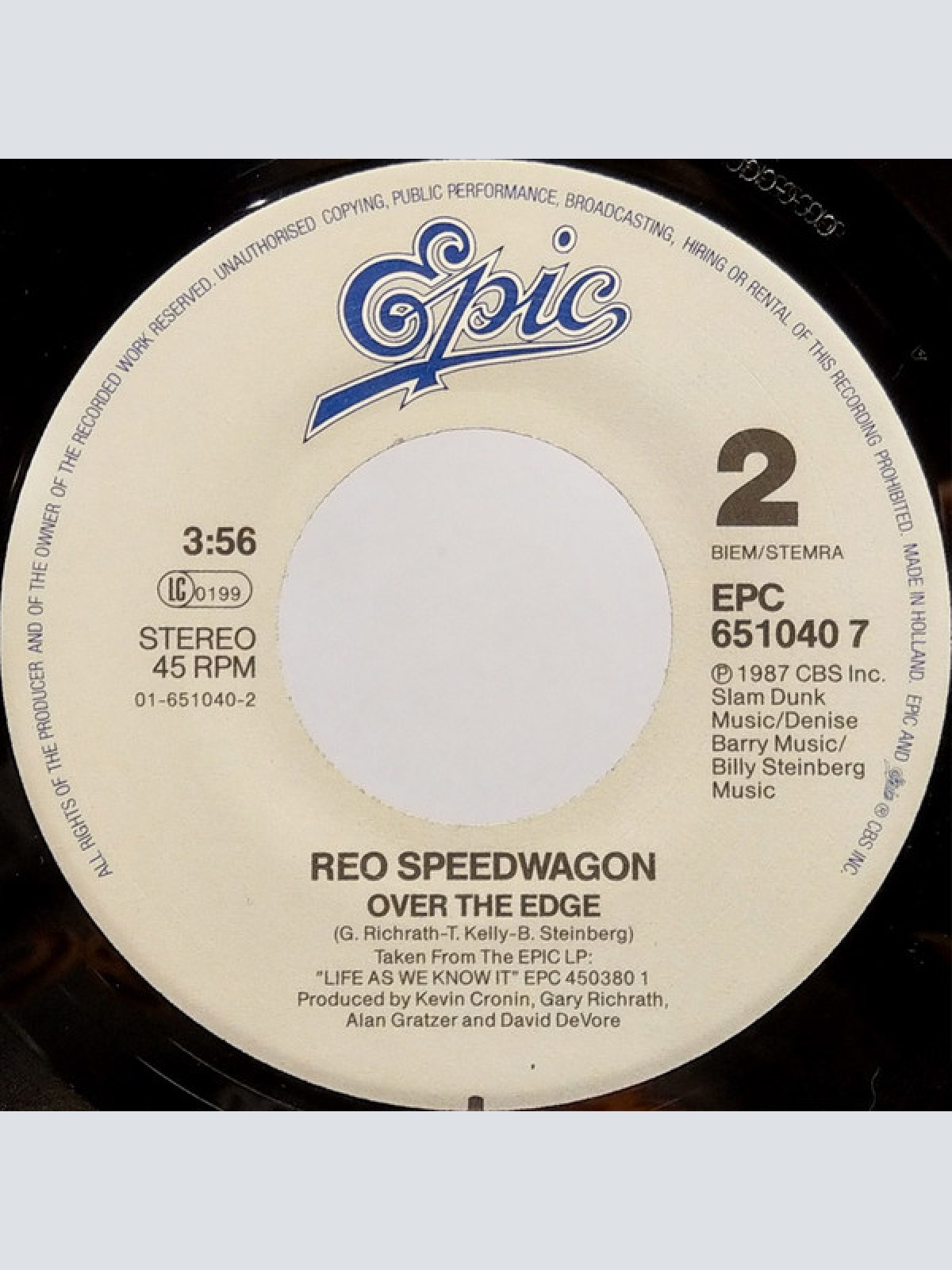 Vinyl / REO Speedwagon - In My Dreams