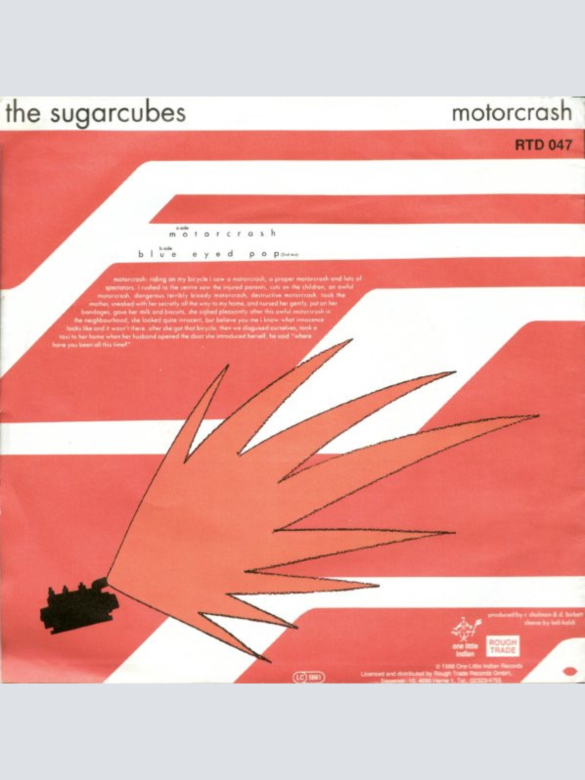Vinyl / The Sugarcubes - Motorcrash