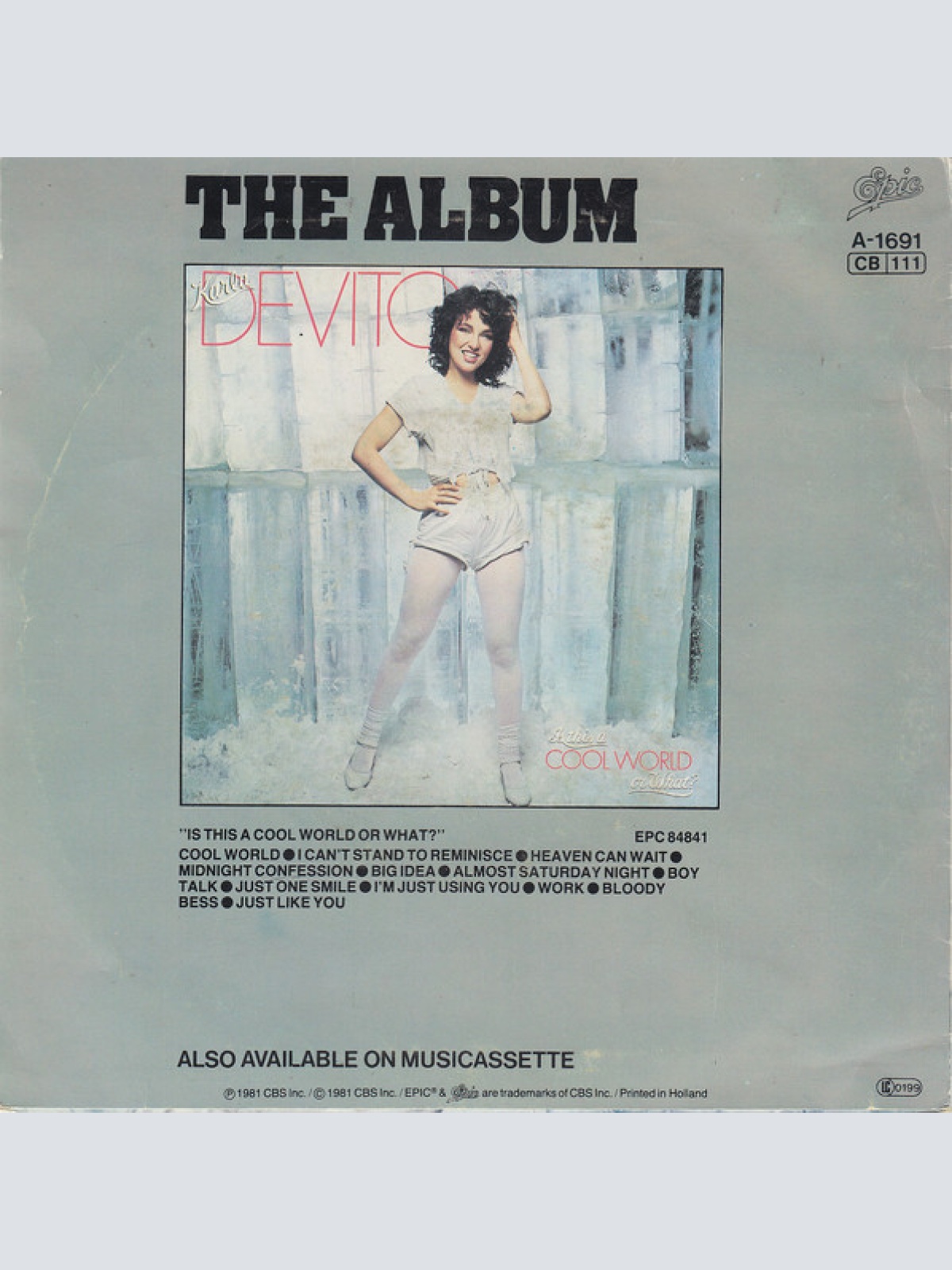 Vinyl / Karla DeVito - Cool World