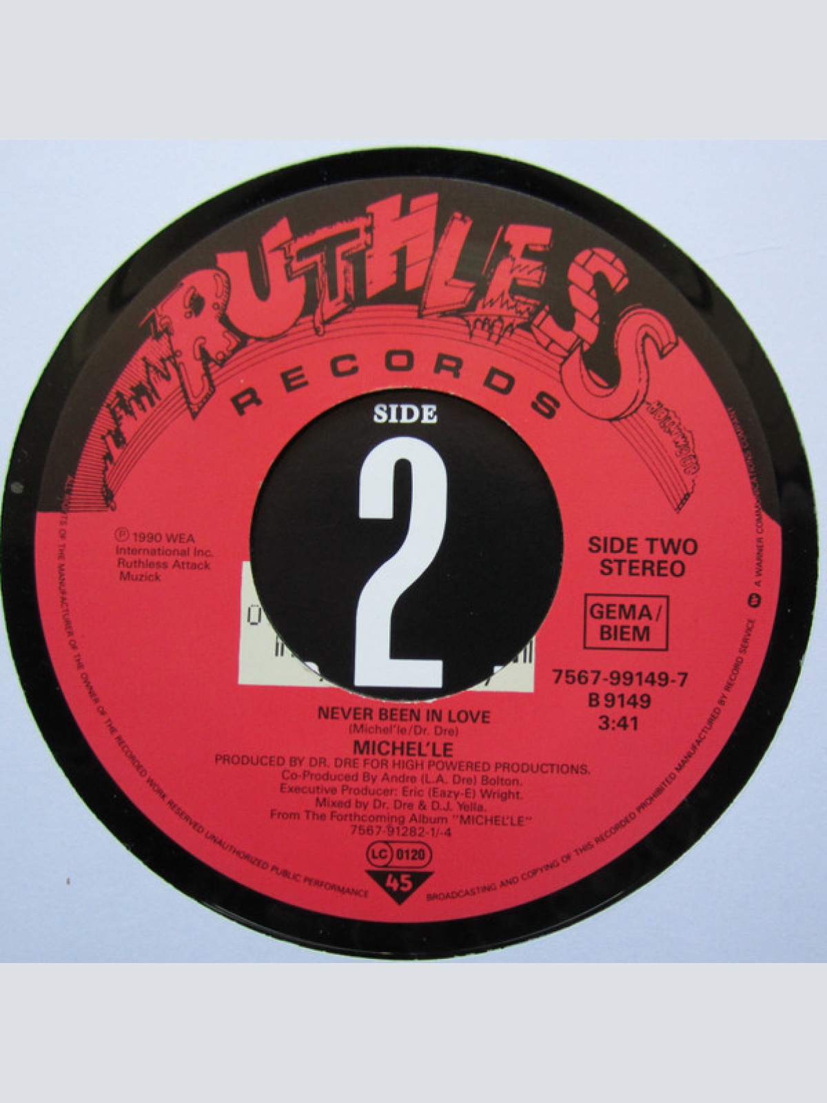 Vinyl / Michel'Le - No More Lies