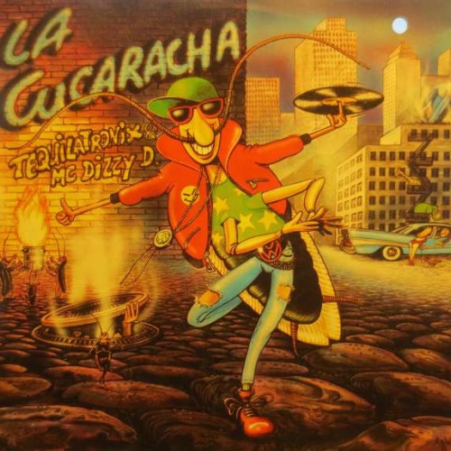 Vinyl / Tequilatronix & MC Dizzy D. - La Cucaracha