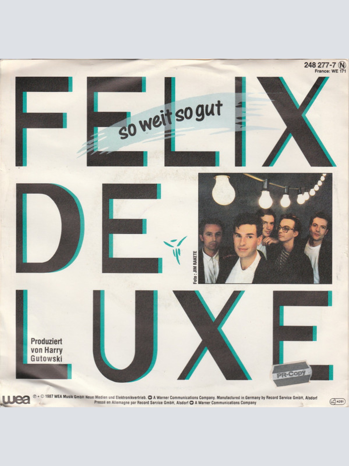 Vinyl / Felix De Luxe - So Weit So Gut