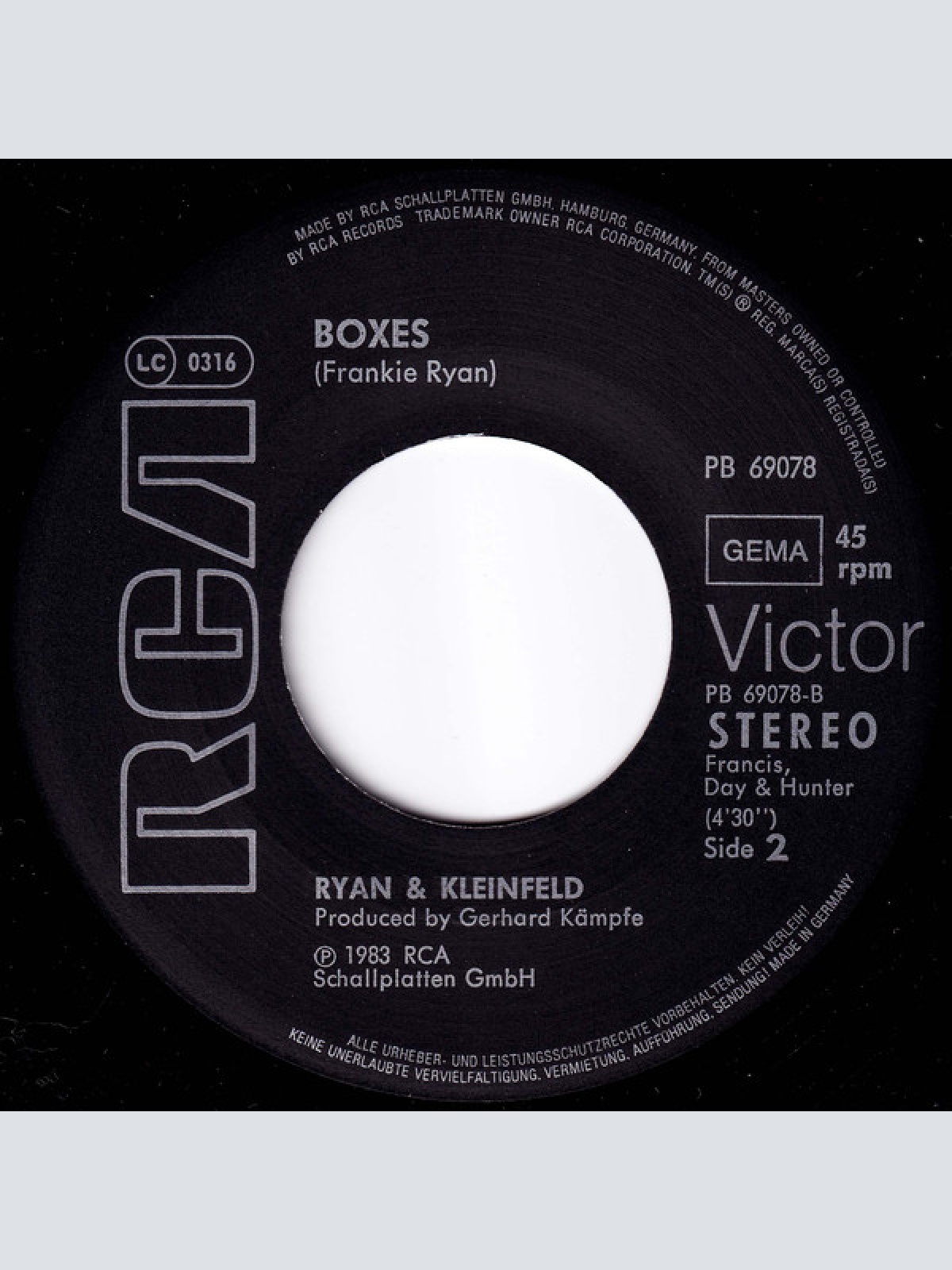 Vinyl / Ryan & Kleinfeld - Let It Go