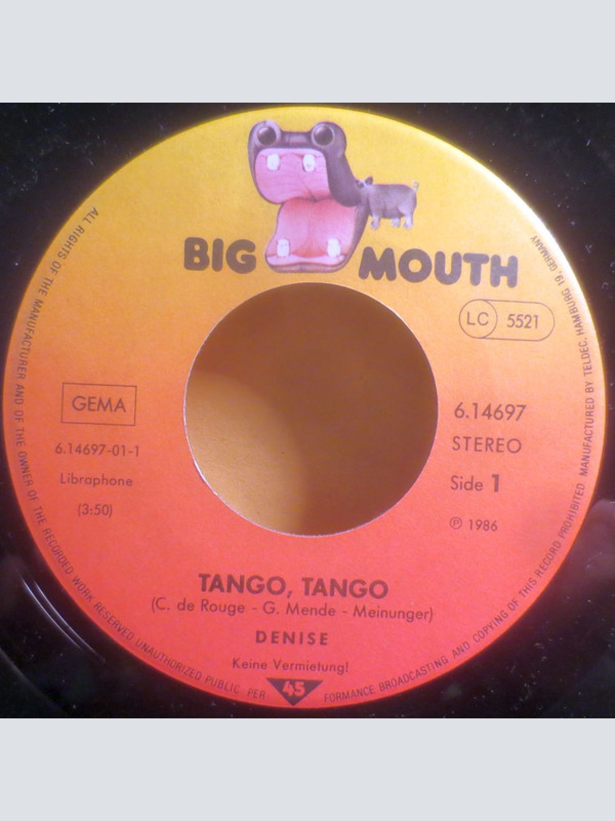 Vinyl / Denise (13) - Tango