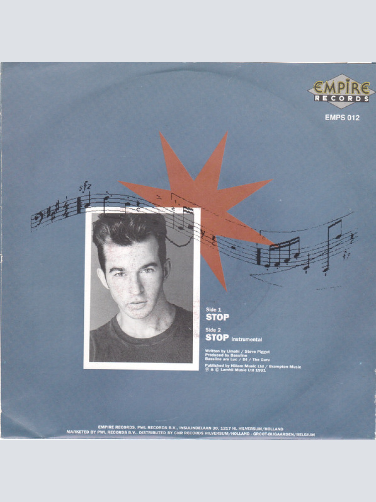 Vinyl / Bassline Featuring Limahl - Stop