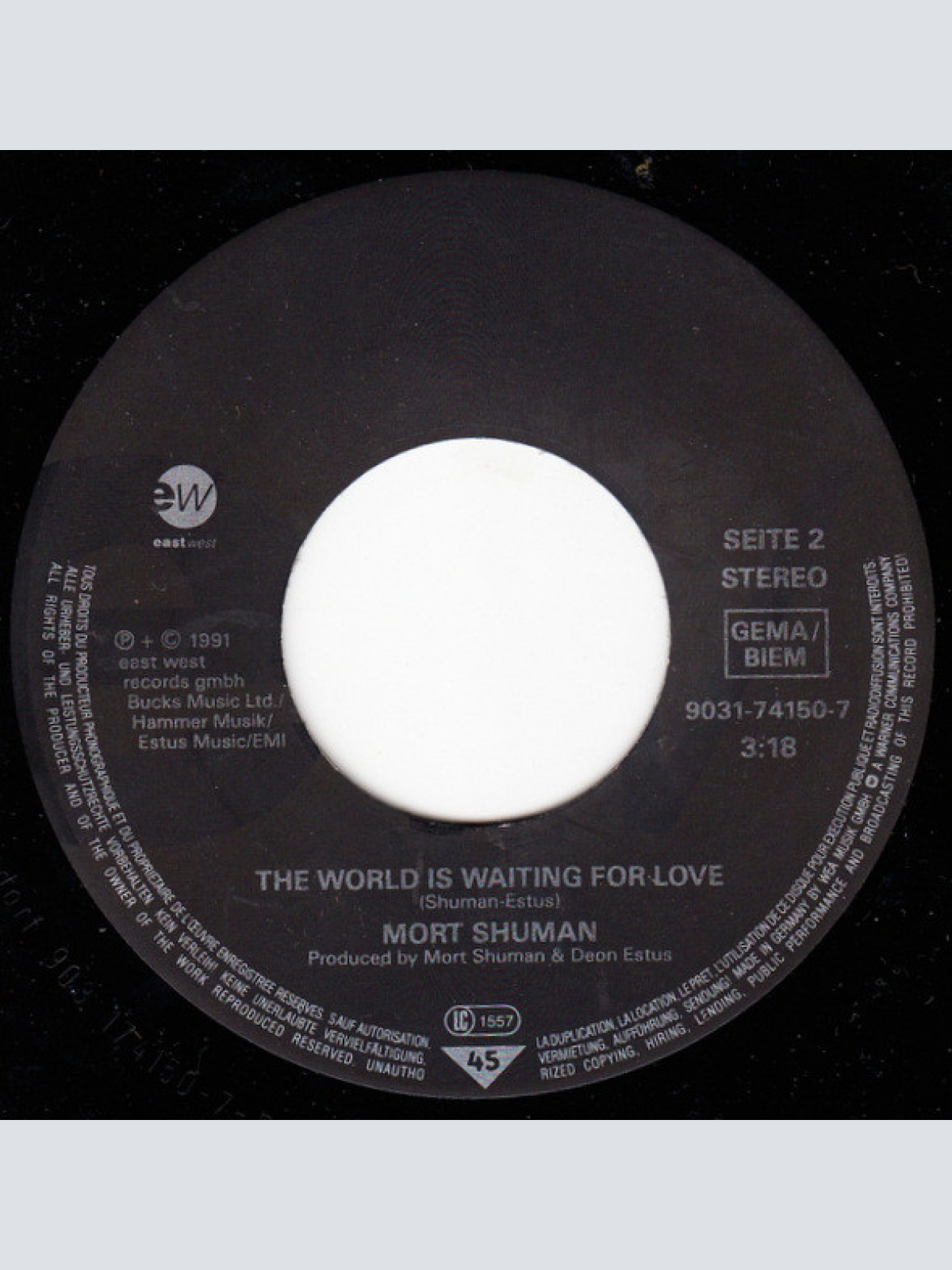 Vinyl / Mort Shuman - Promised Land