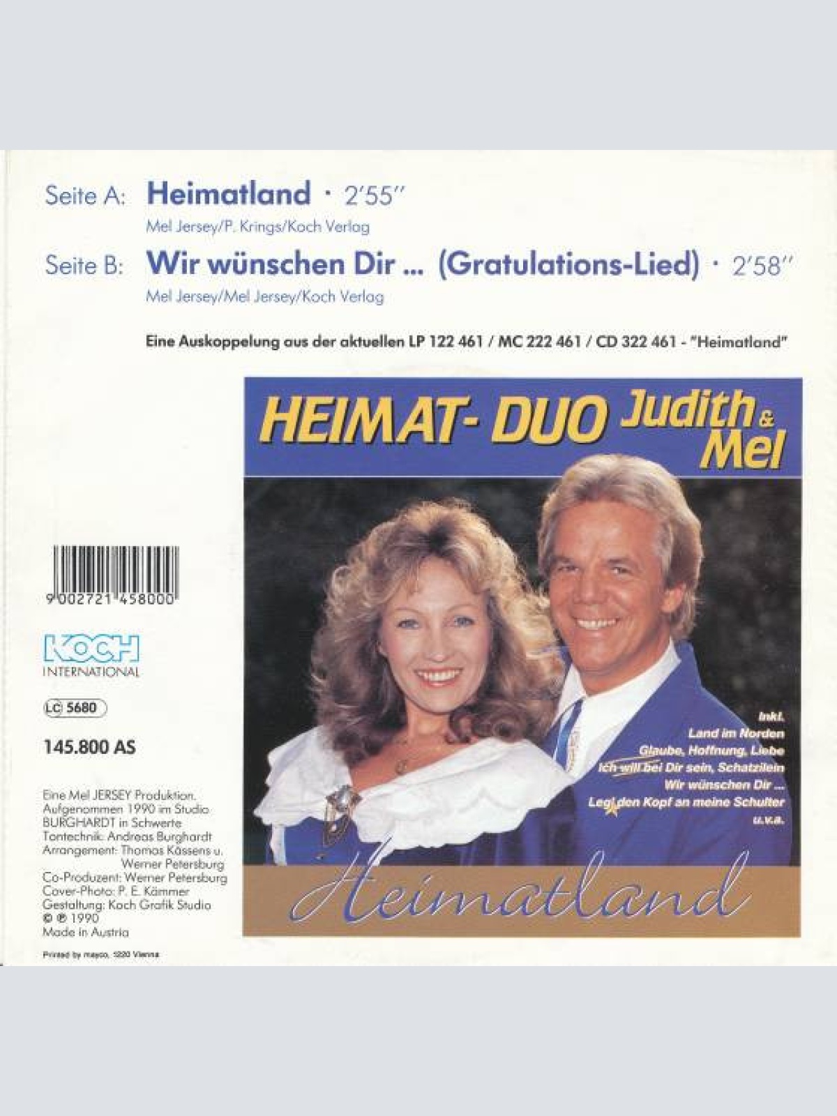 Vinyl / Heimat-Duo Judith & Mel* - Heimatland