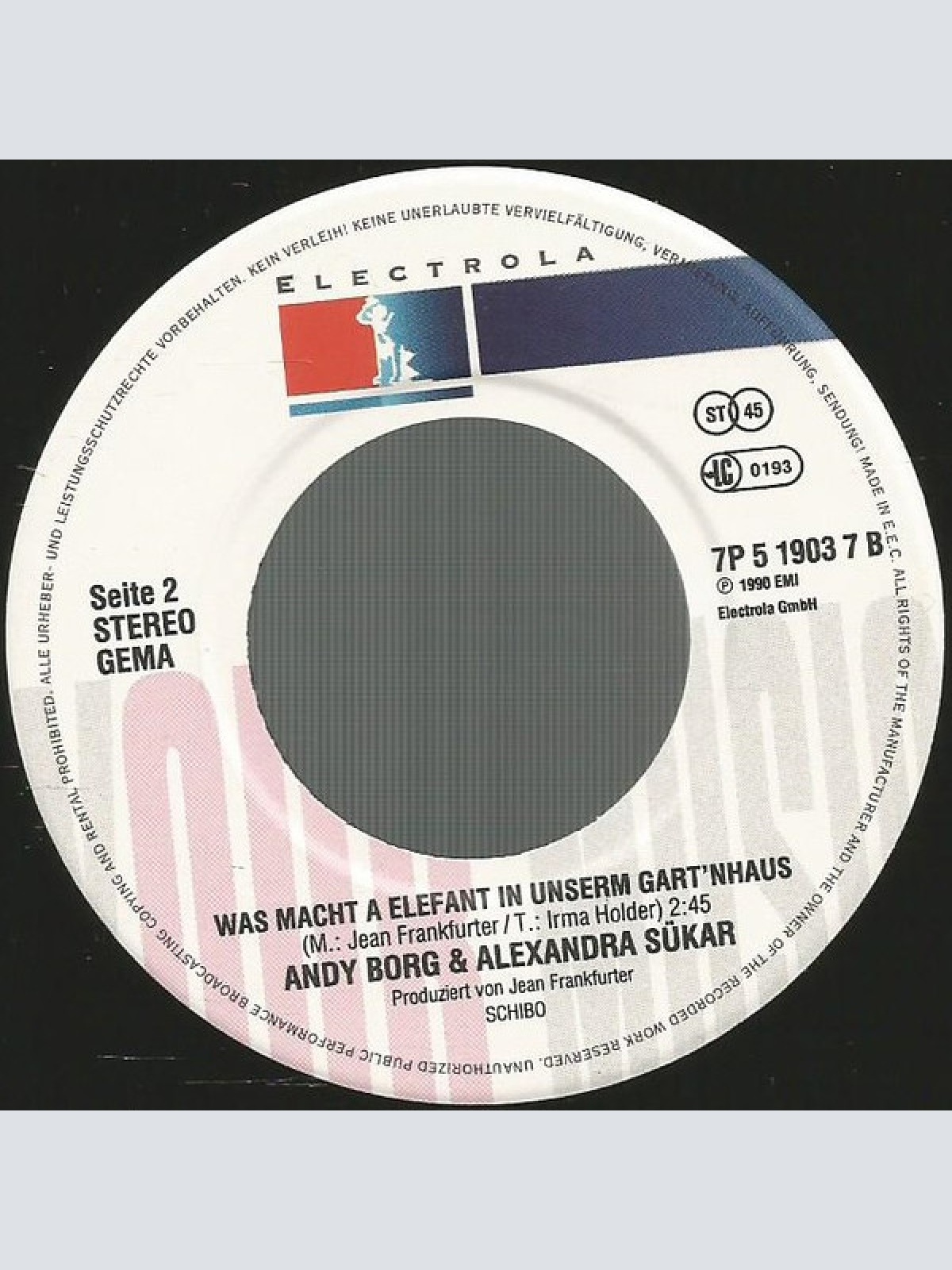 Vinyl / Andy Borg & Alexandra* - Jedes Bäumerl Wird Ein Baum