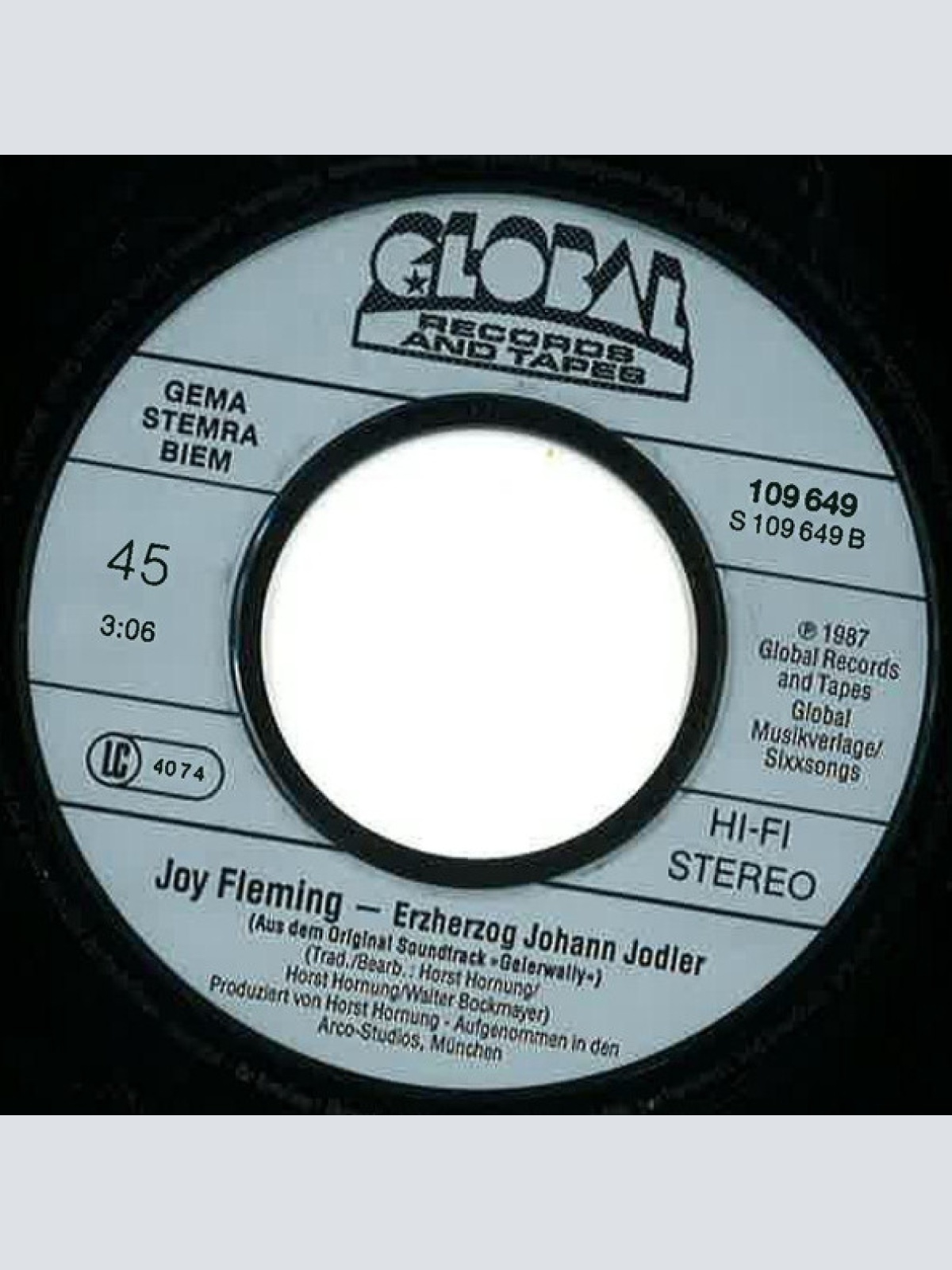 Vinyl / Amoca / Joy Fleming - Geierwally