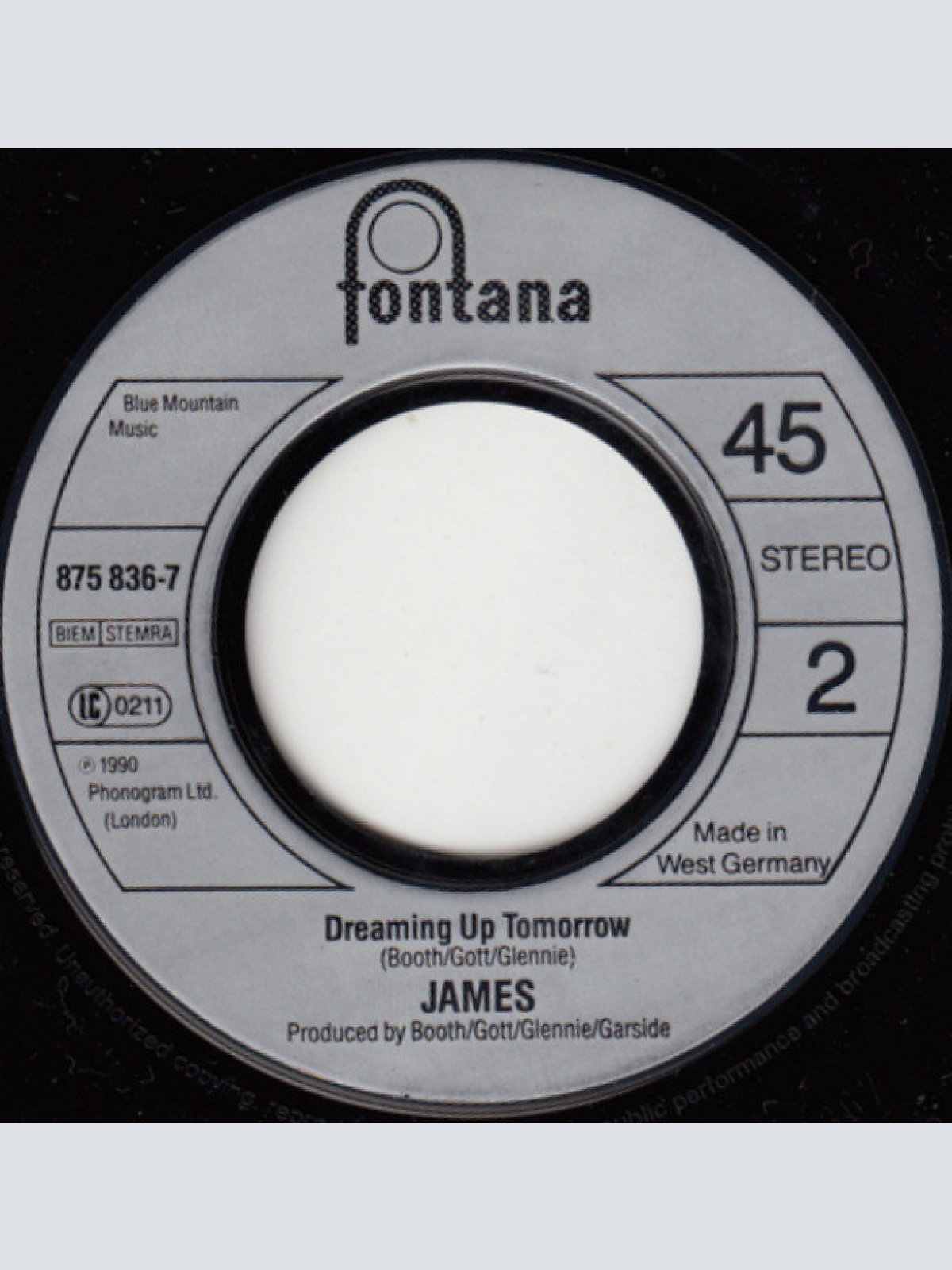 Vinyl / James - Come Home