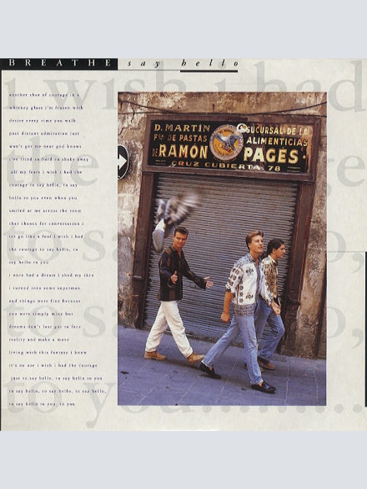 Vinyl / Breathe (3) - Say Hello