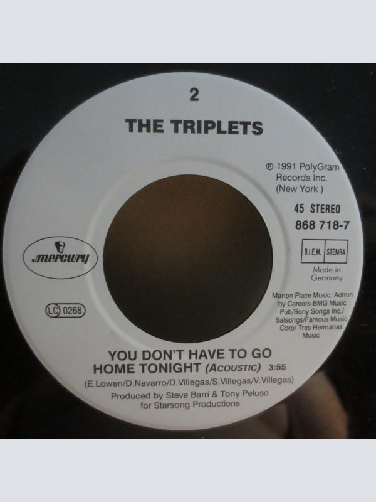 Vinyl / The Triplets (2) - Sunrise