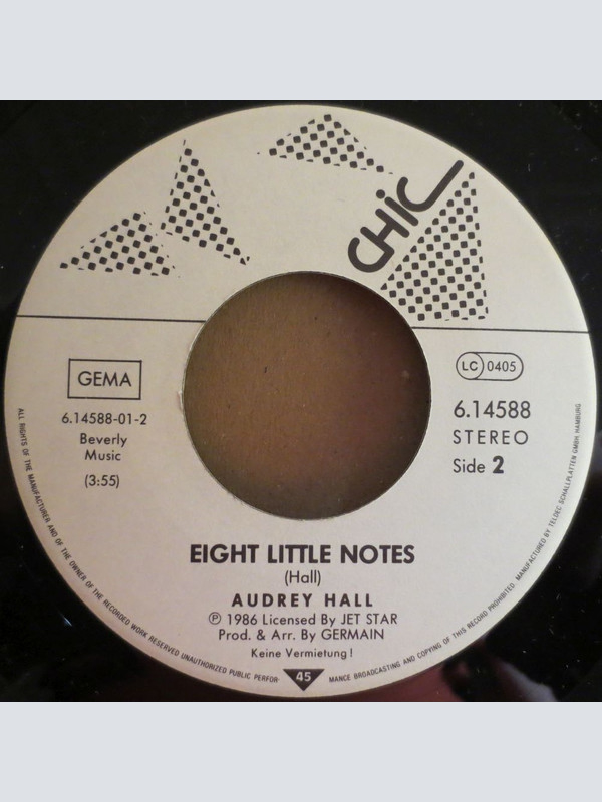 Vinyl / Audrey Hall - One Dance Won't Do