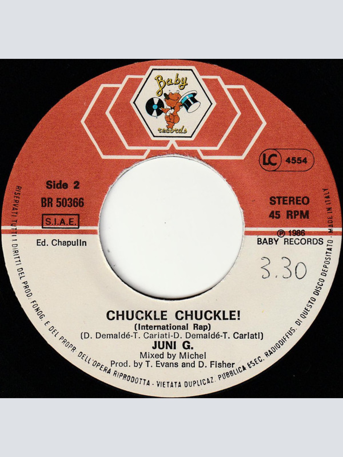 Vinyl / Juni G. - Chuckle Chuckle!