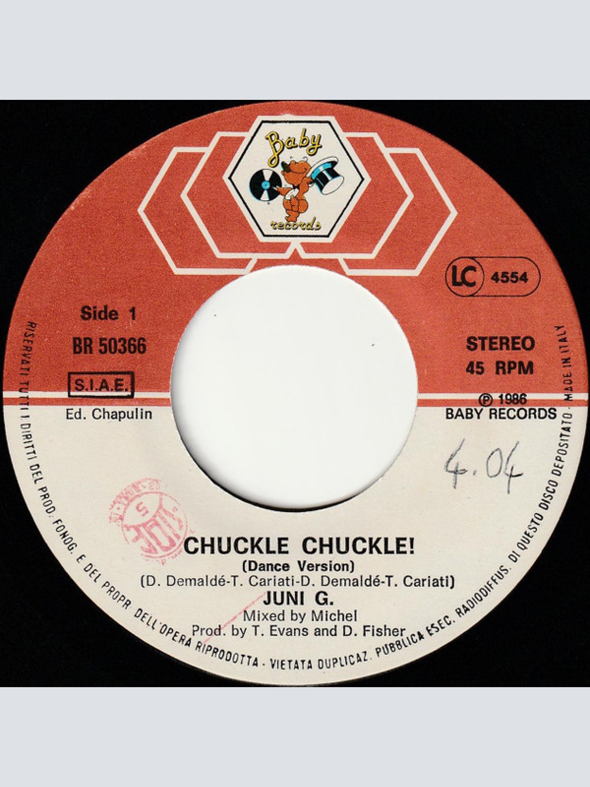 Vinyl / Juni G. - Chuckle Chuckle!