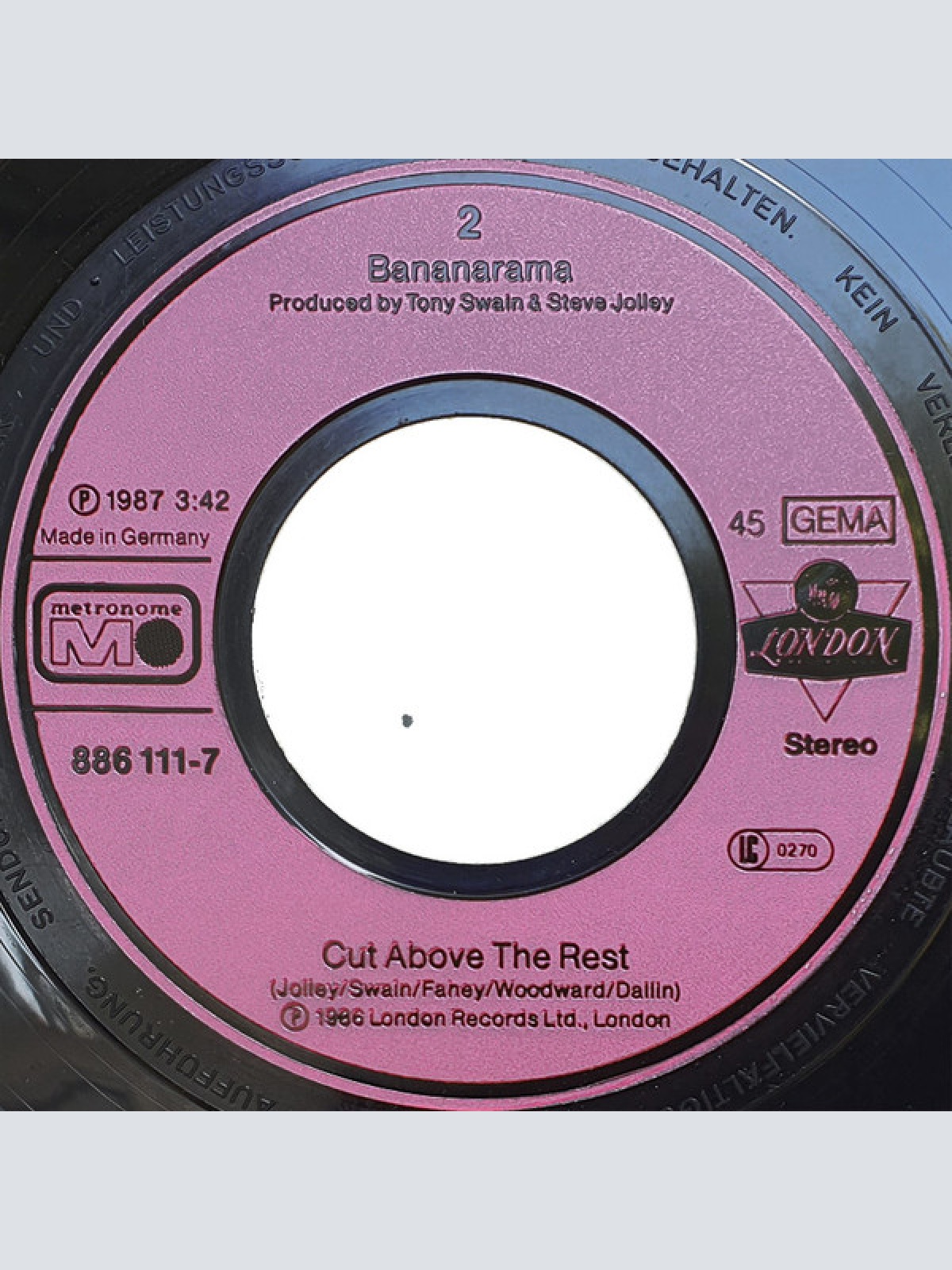 Vinyl / Bananarama - A Trick Of The Night