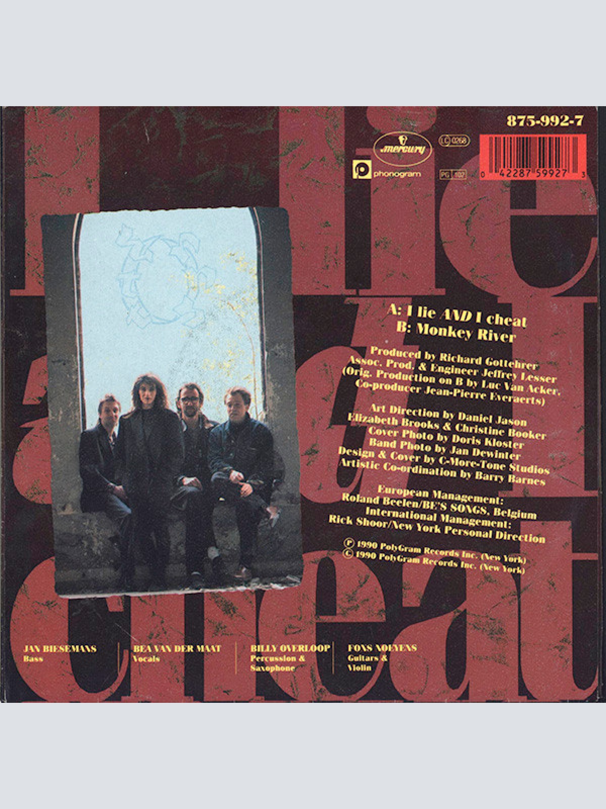 Vinyl / Won Ton Ton - I Lie And I Cheat