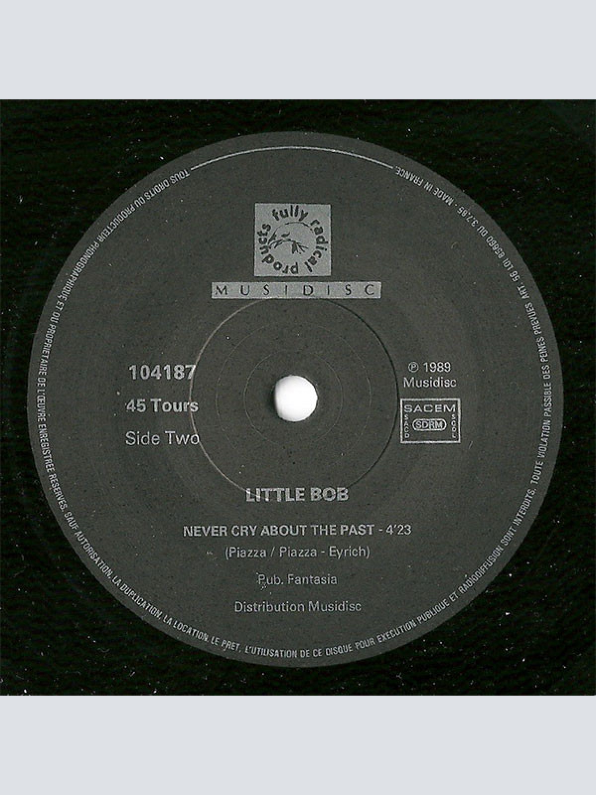Vinyl / Little Bob - There'll Never Be Another You