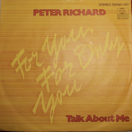 Vinyl / Peter Richard - For You, For Only You