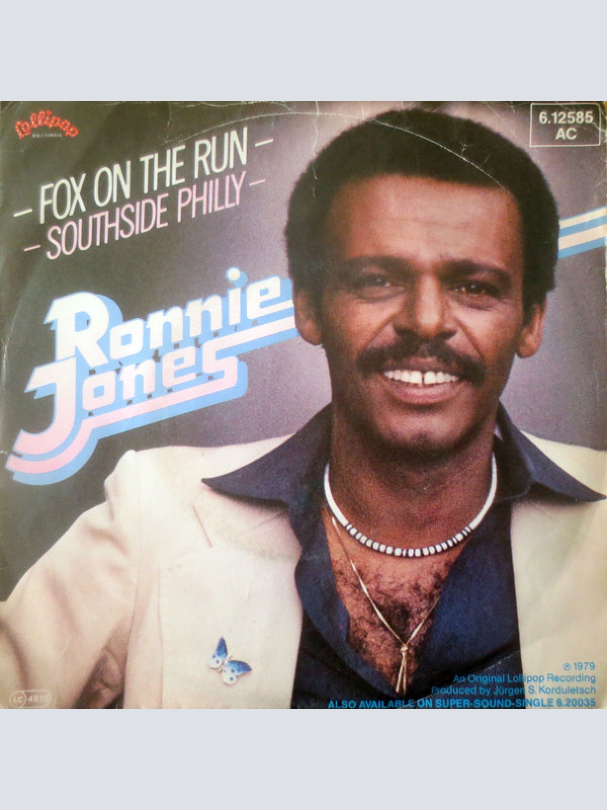 Vinyl / Ronnie Jones - Fox On The Run / Southside Philly